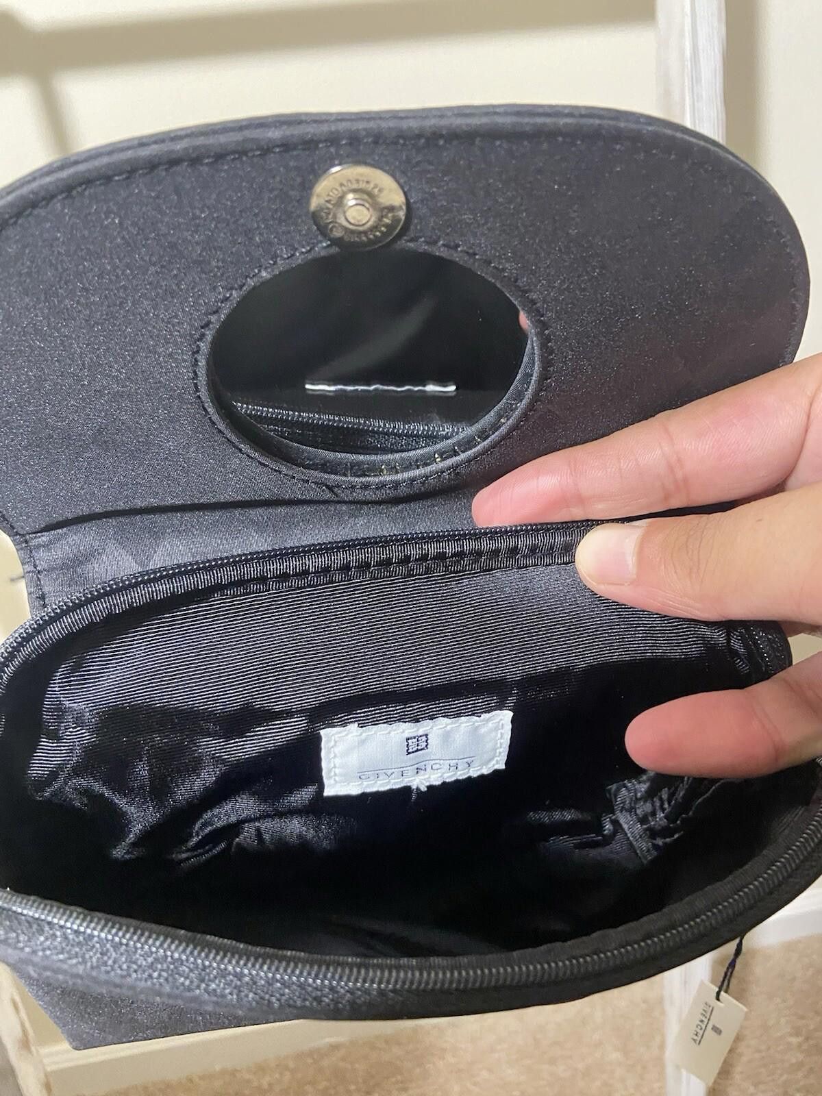 Givenchy 3piece Givenchy set black nylon jeweled handbag makeup pouch Size ONE SIZE - 7 Thumbnail