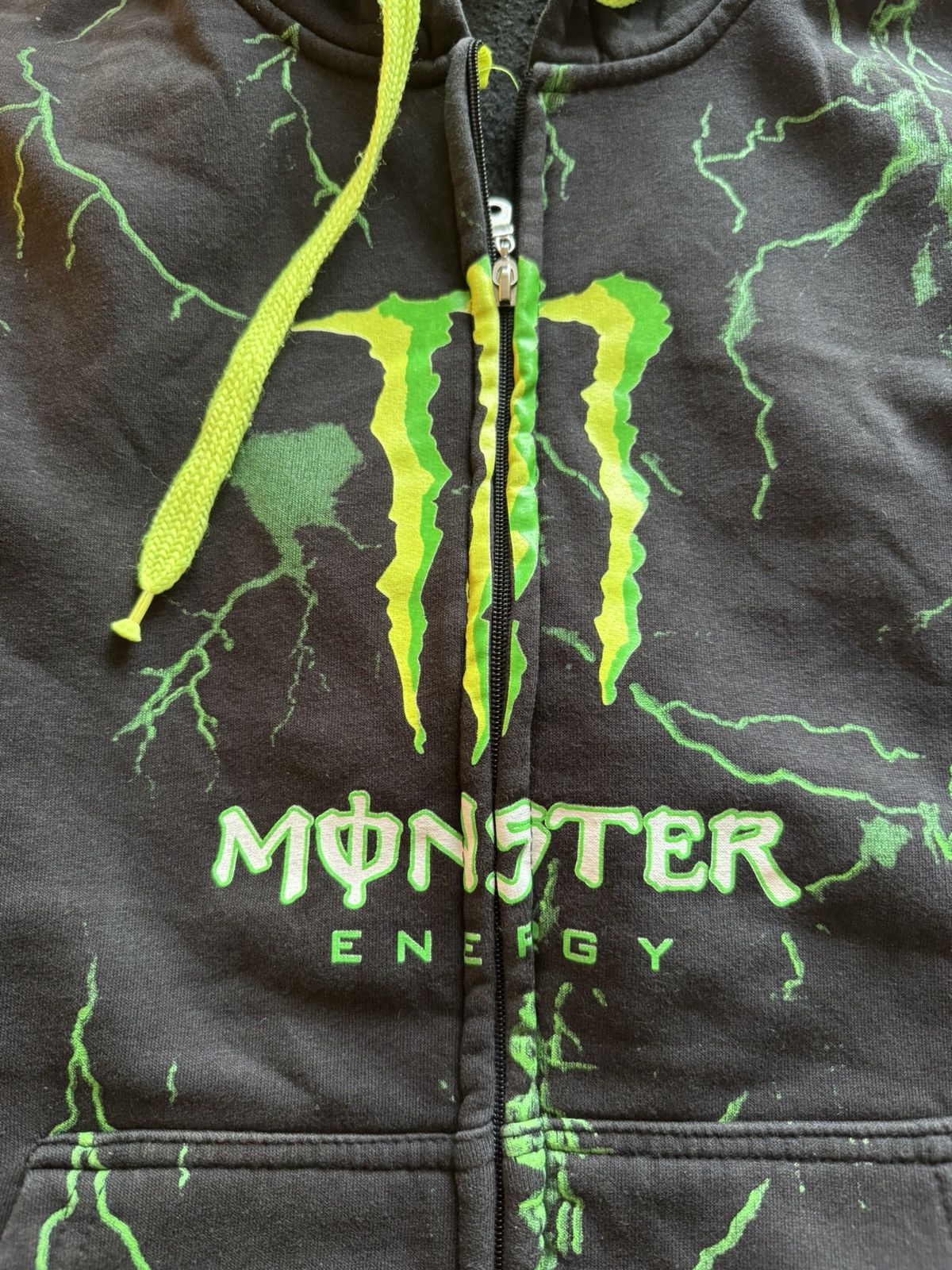 DC RARE MONSTER ENERGY DC VINTAGE ZIP HOODIE SWEATSHIRT Size US S / EU 44-46 / 1 - 2 Thumbnail