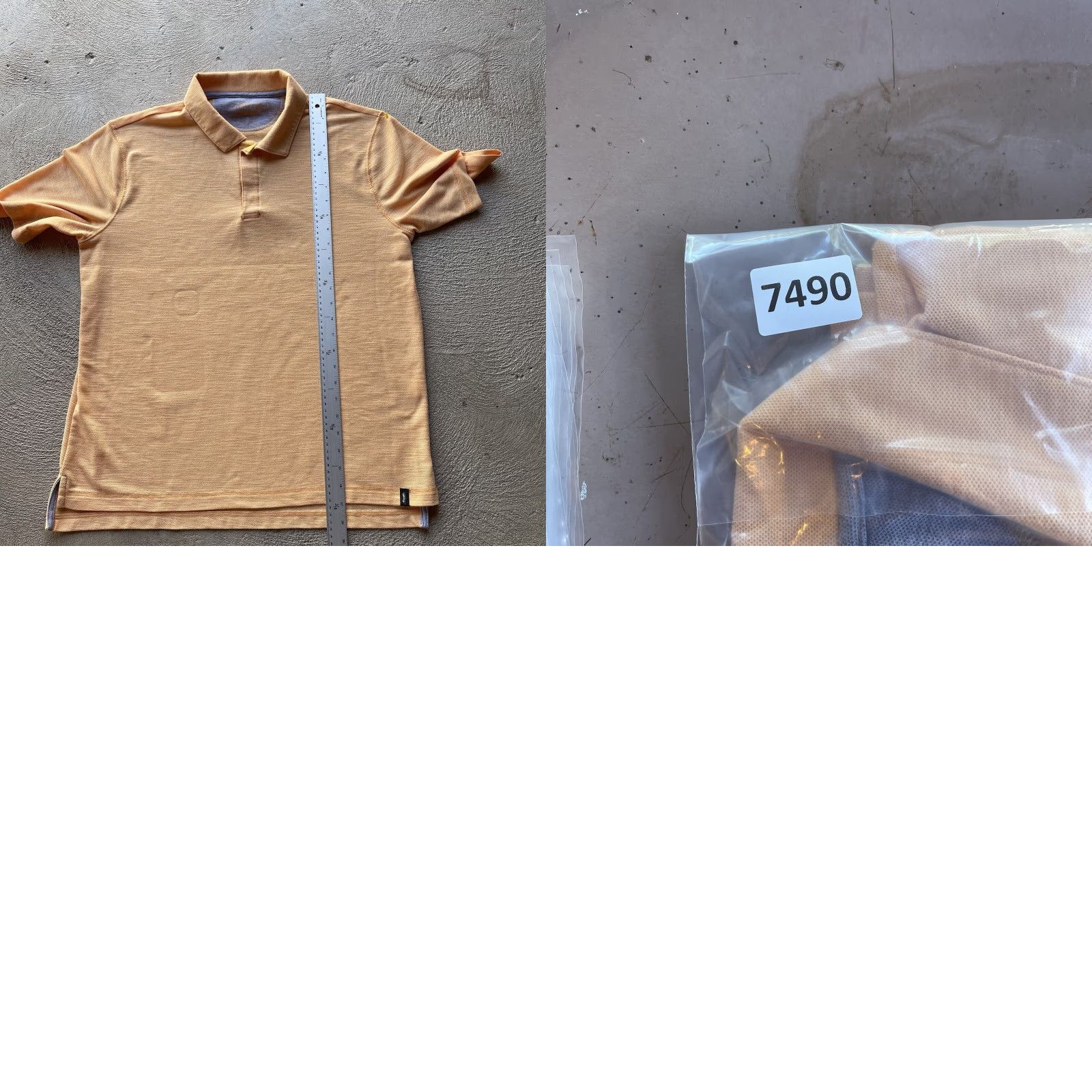 Orvis Orvis Polo Shirt Mens Large Orange Short Sleeve Collared Button Stretch Breathable Outdoor Fish Golf Walking Casual Travel Size US L / EU 52-54 / 3 - 8 Thumbnail