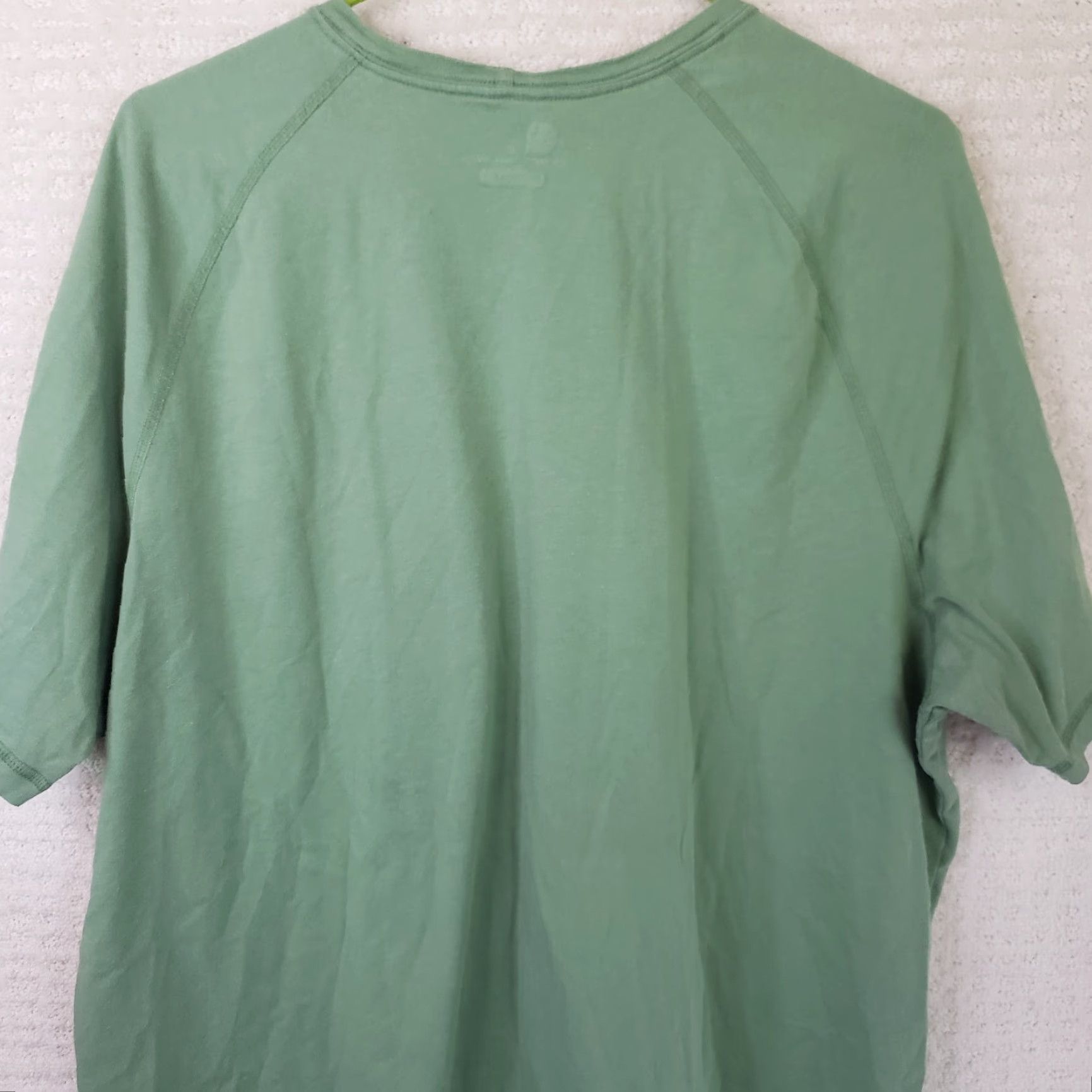 Carhartt Carhartt Force Mens XL Tee Shirt Pocket Crew Neck Short Sleeve Green Size US XL / EU 56 / 4 - 7 Thumbnail