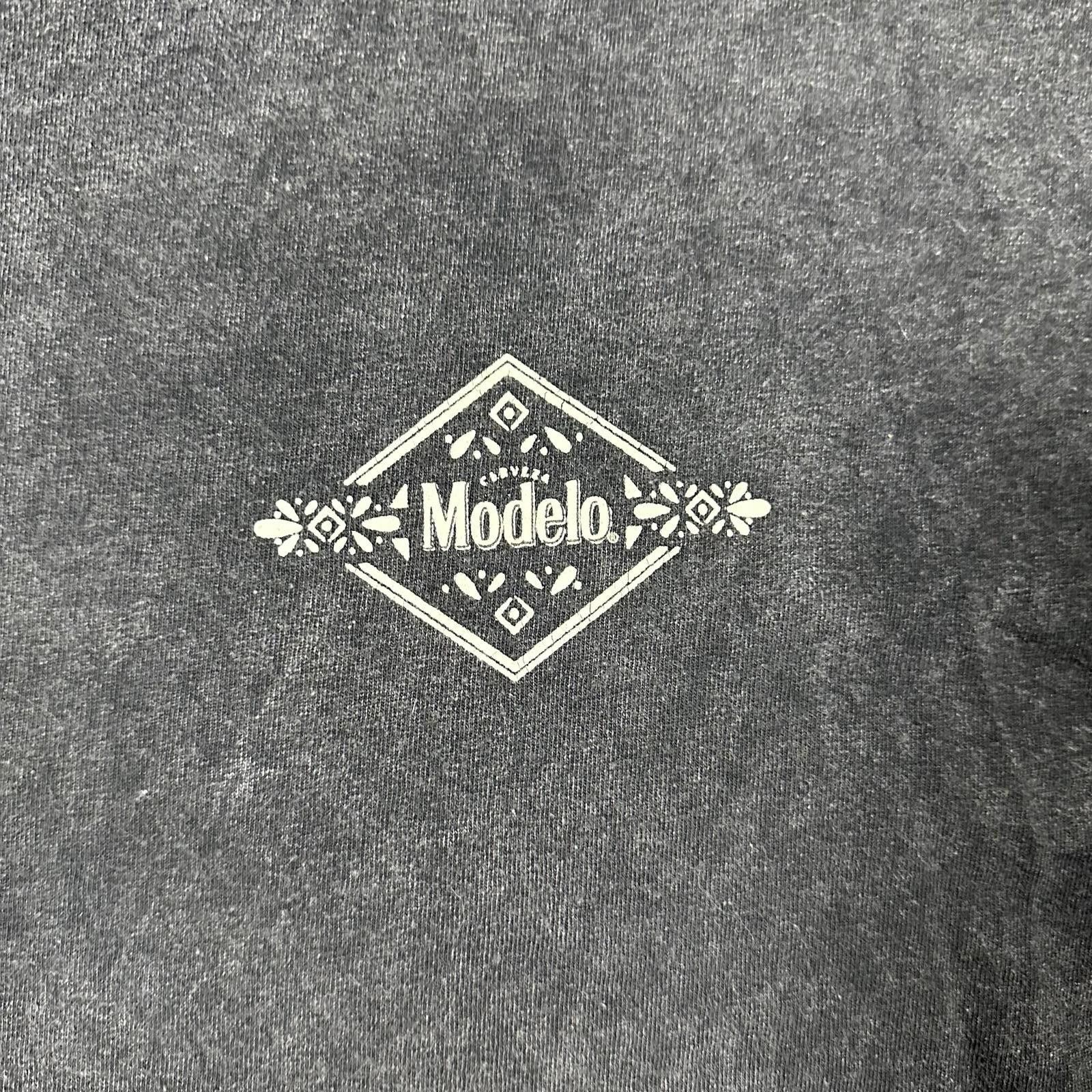 Philippe Model Modelo Menswear T-shirt Large Black Vintage Graphic Size US L / EU 52-54 / 3 - 3 Thumbnail