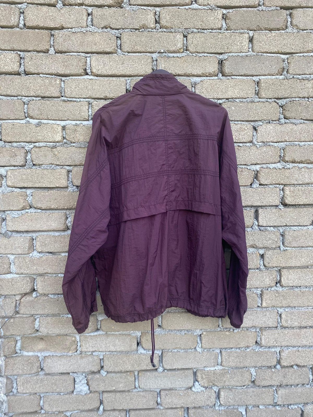 Nike Vintage 90s Nike Swoosh Windbreaker Half Zipper Size US L / EU 52-54 / 3 - 8 Thumbnail