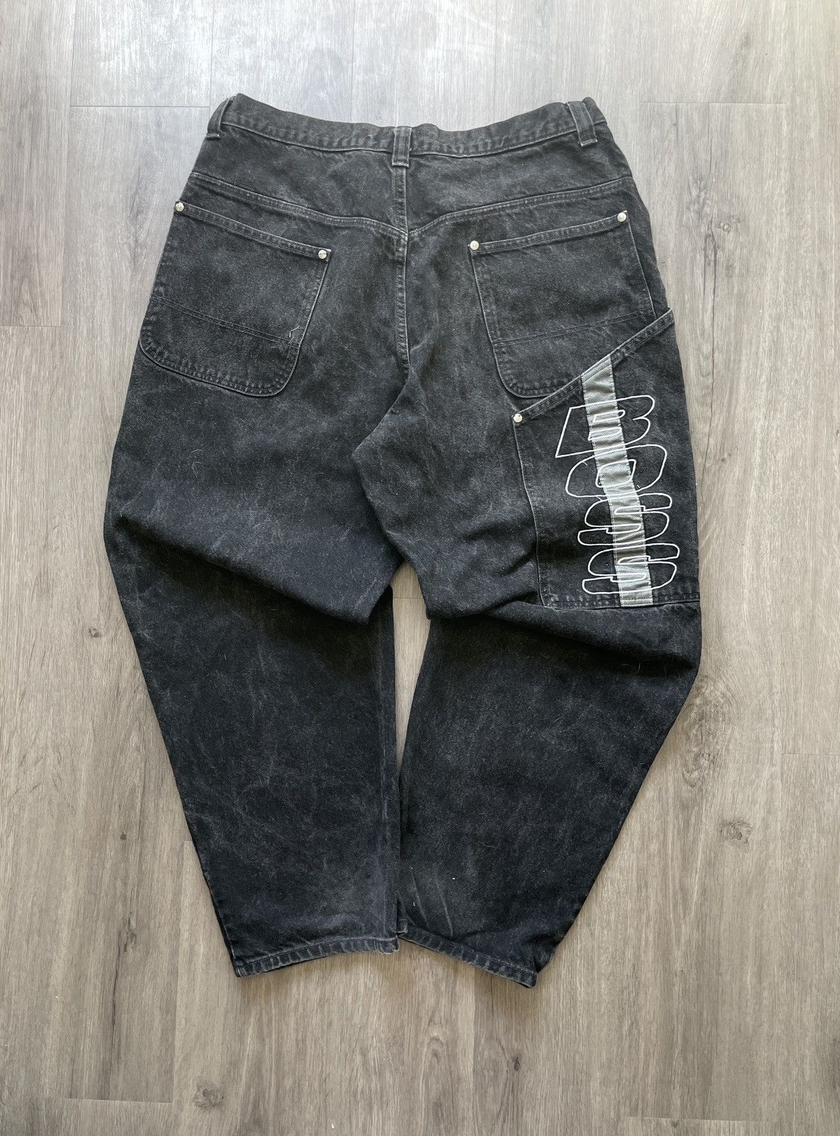 Other Y2K Boss “Big Logo Spell-out” Baggy Jeans (Sz.40x32) Size US 40 / EU 56 - 1 Thumbnail