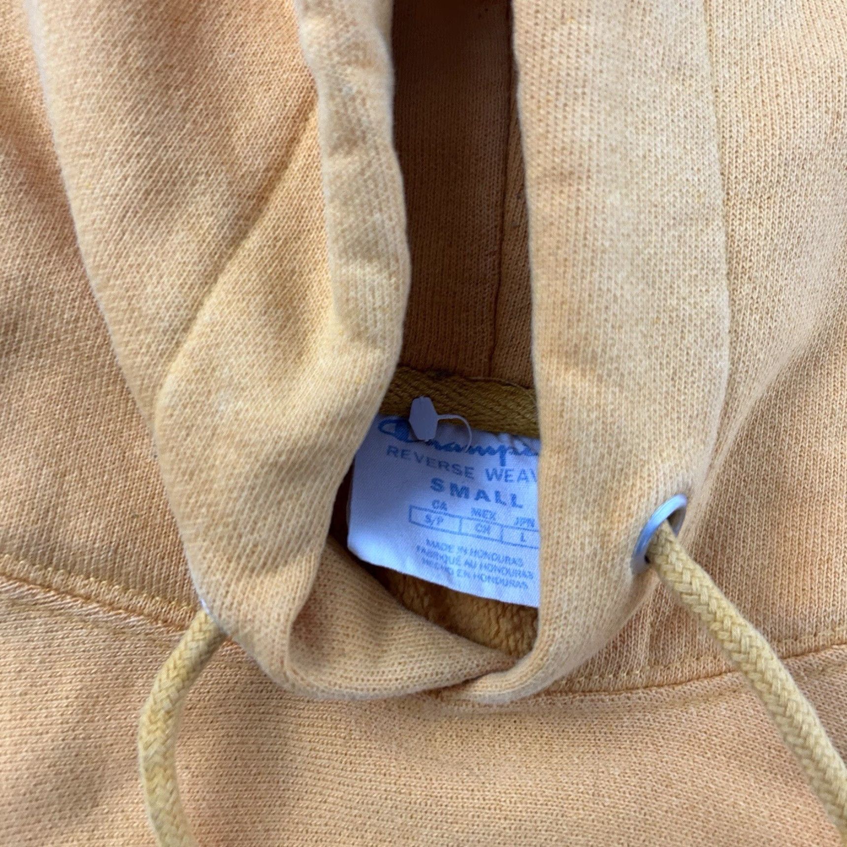 Champion Champion Reverse Weave Pullover Hoodie Sweatshirt Men S Yellow Pullover Hoodie Reverse Weave Yellow Mens S Champion Reverse Weave Size US S / EU 44-46 / 1 - 4 Thumbnail