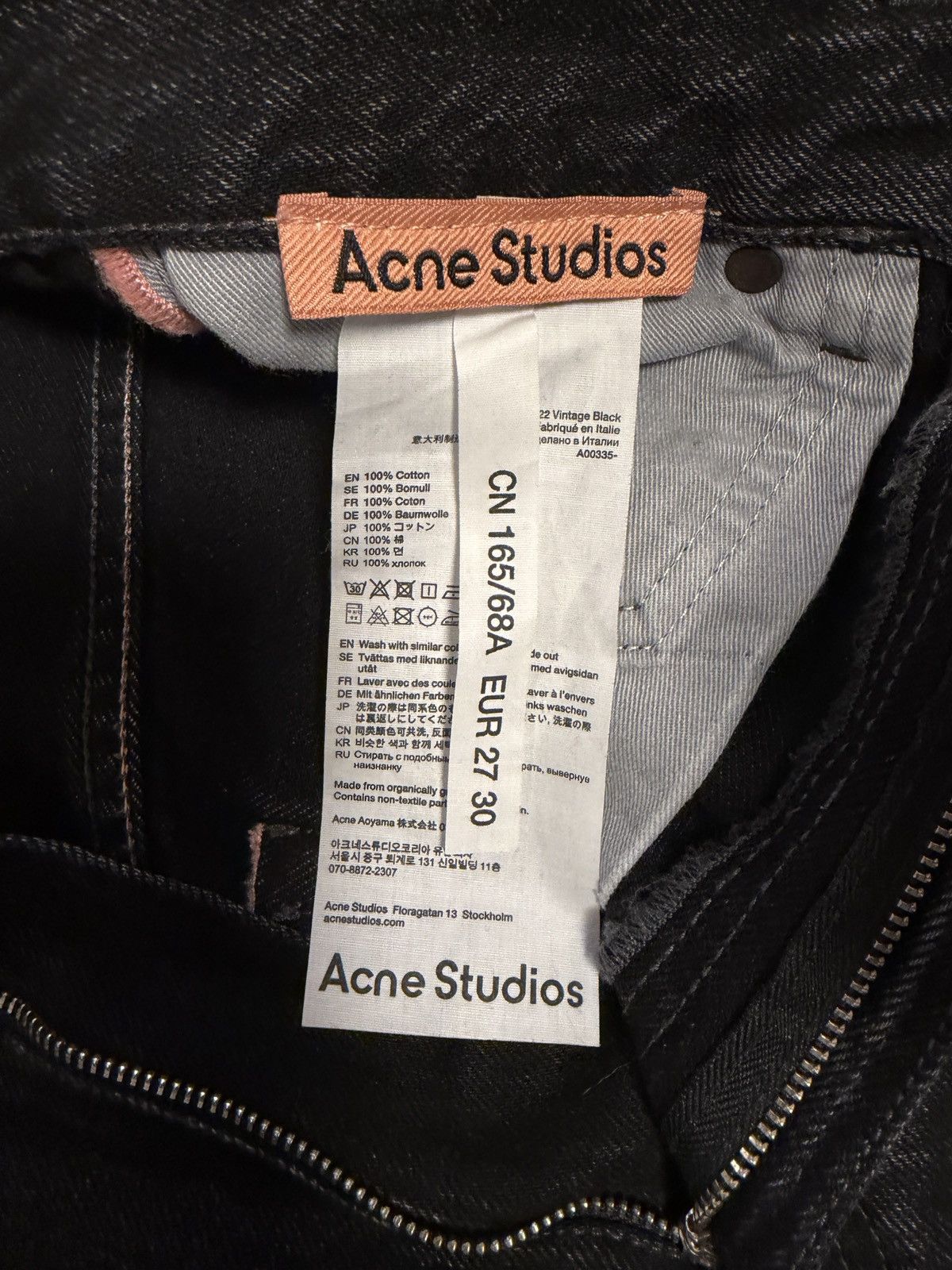Acne Studios REGULAR FIT JEANS - 2022F Size 27" / US 4 / IT 40 - 4 Thumbnail