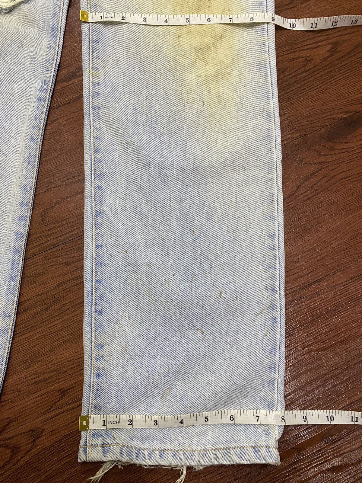 Edwin Vintage Edwin Only Genuine Faded Wash Distressed Loose Jeans Size US 32 / EU 48 - 18 Thumbnail