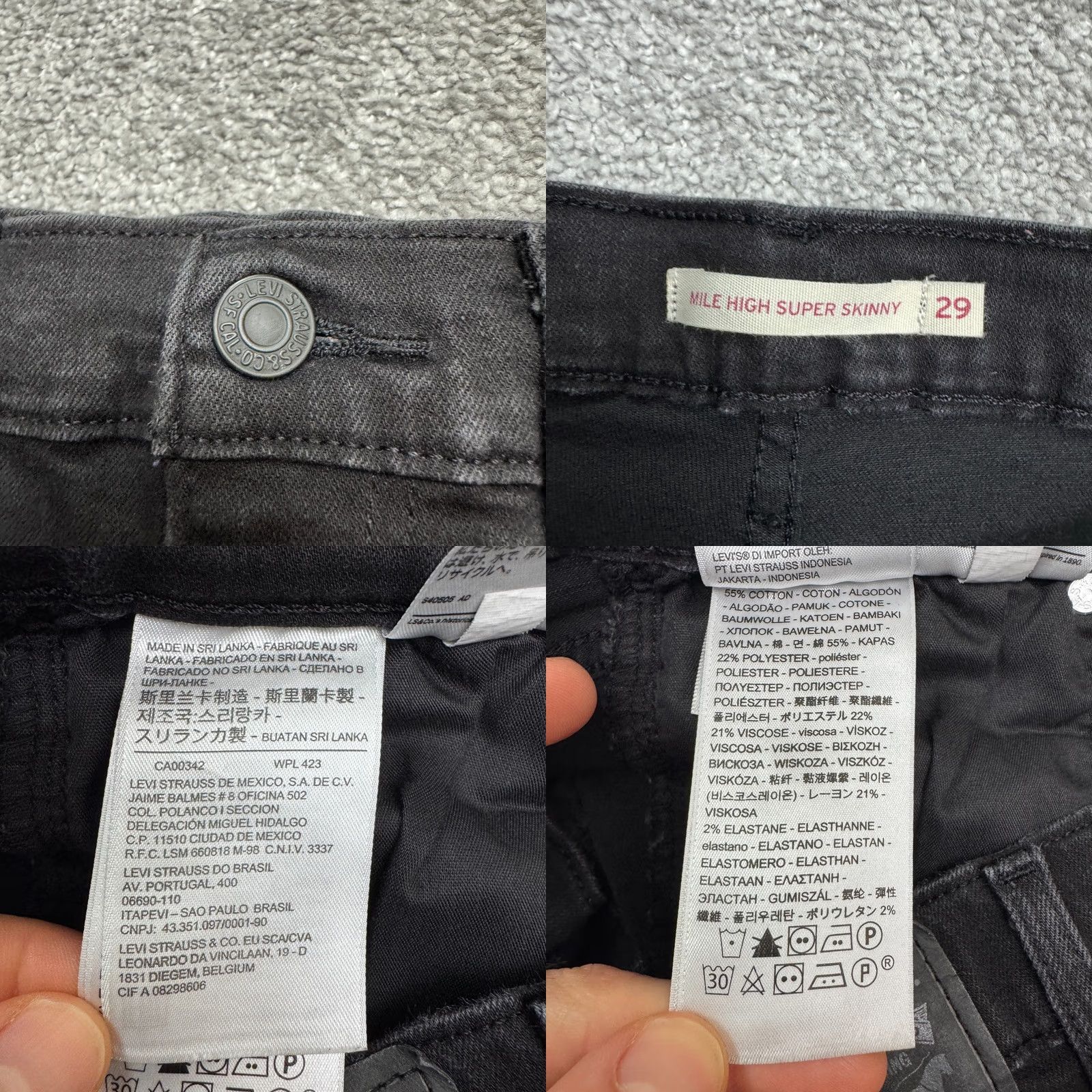 Levi's VINTAGE? No. (But must start with VINTAGE if vintage) Size 29" - 8 Thumbnail