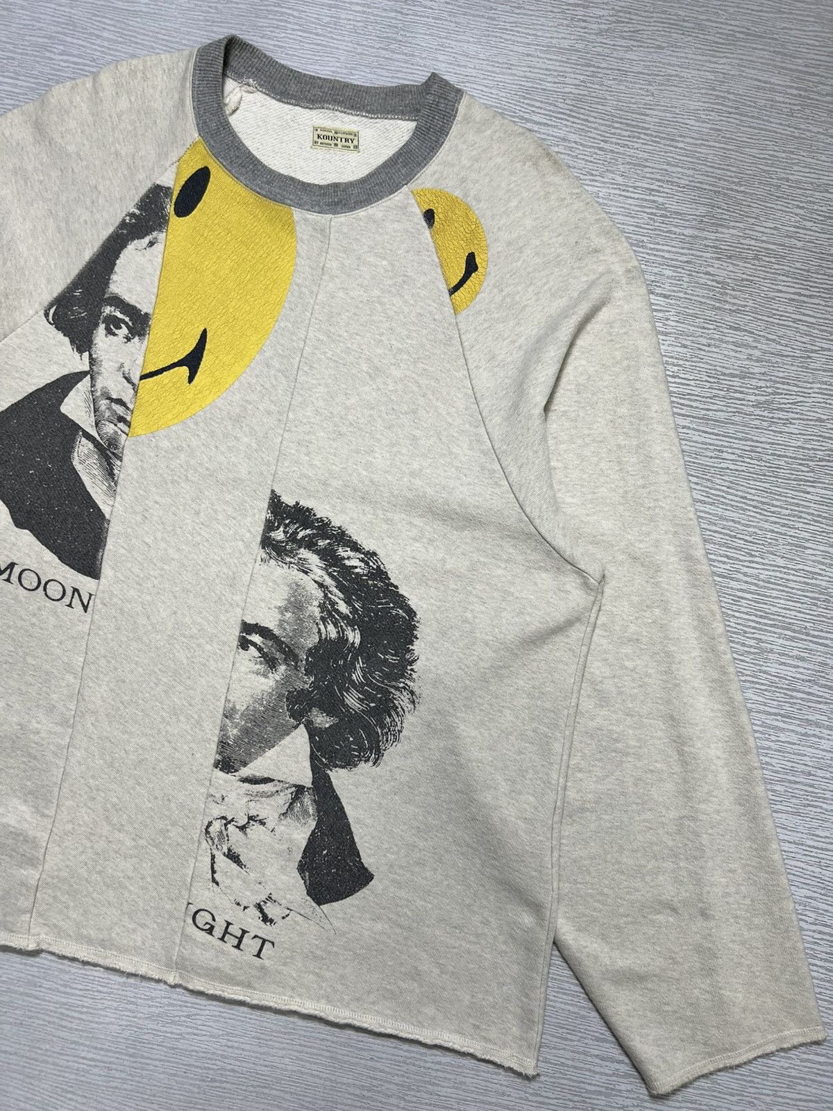 Kapital Kountry Kapital Kountry - Beethoven Remake Smile Smily Sweatshirt Size US L / EU 52-54 / 3 - 4 Thumbnail