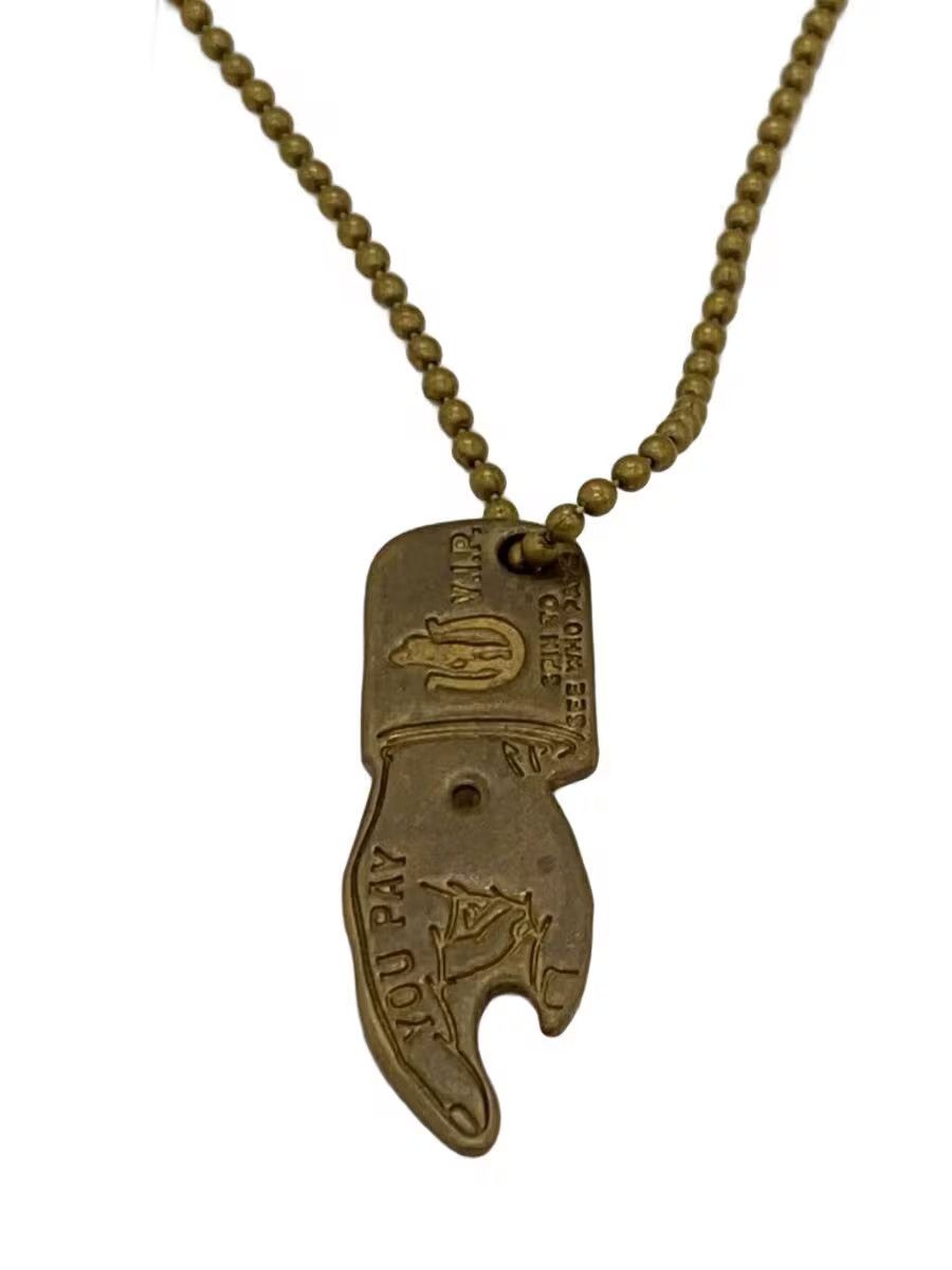 Hysteric Glamour You Pay Monopoly Bottle Opener Necklace Size ONE SIZE - 1 Thumbnail