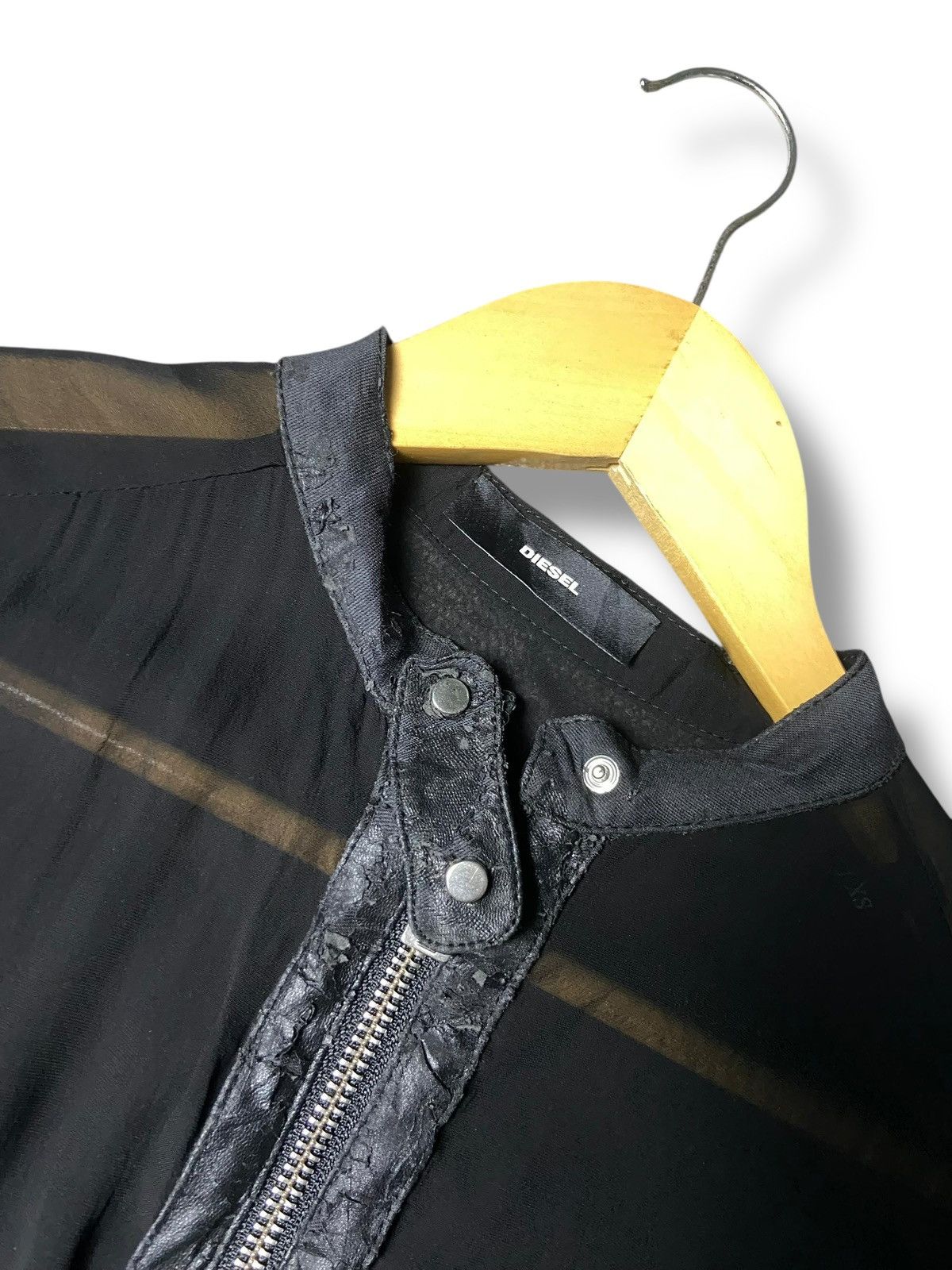 Diesel Vintage Diesel See-Through Batwing Blouson (168) Size ONE SIZE - 5 Thumbnail