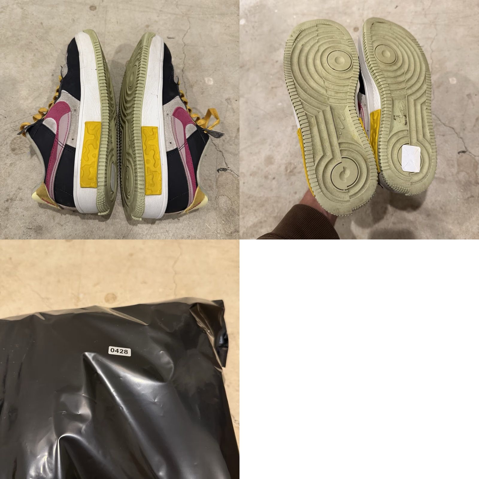 Nike Nike Air Force 1 Fontanka Pink Prime Sneaker Womens Size 7 DR7880-001 (AF1) Prime Nike Pattern Multicolor Logo Shoes Size US 7 / IT 37 - 8 Thumbnail