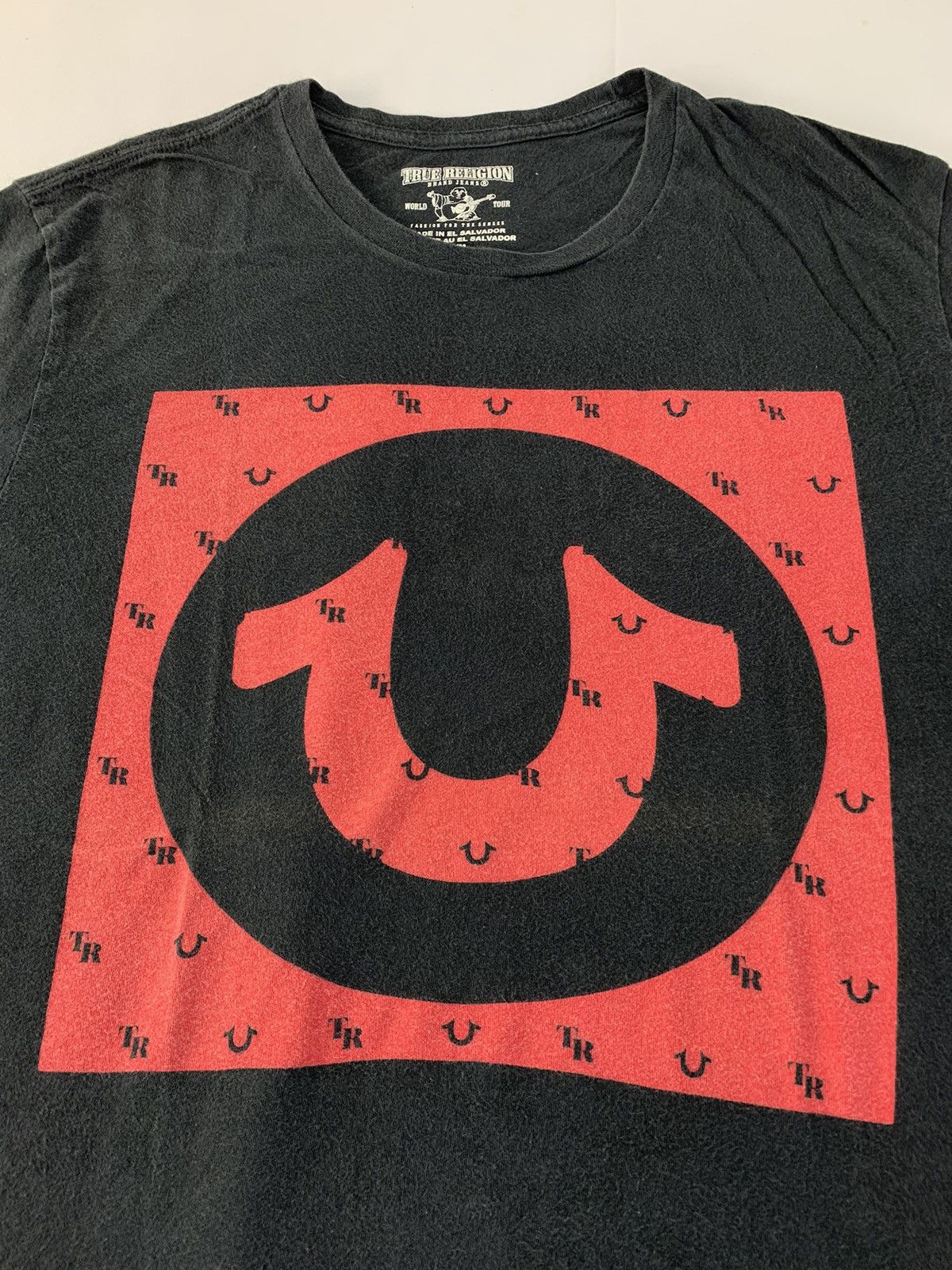 Japanese Brand × True Religion True Religion TR Horseshoe Chest Logo Crewneck Big Logo Tee Size US M / EU 48-50 / 2 - 4 Thumbnail