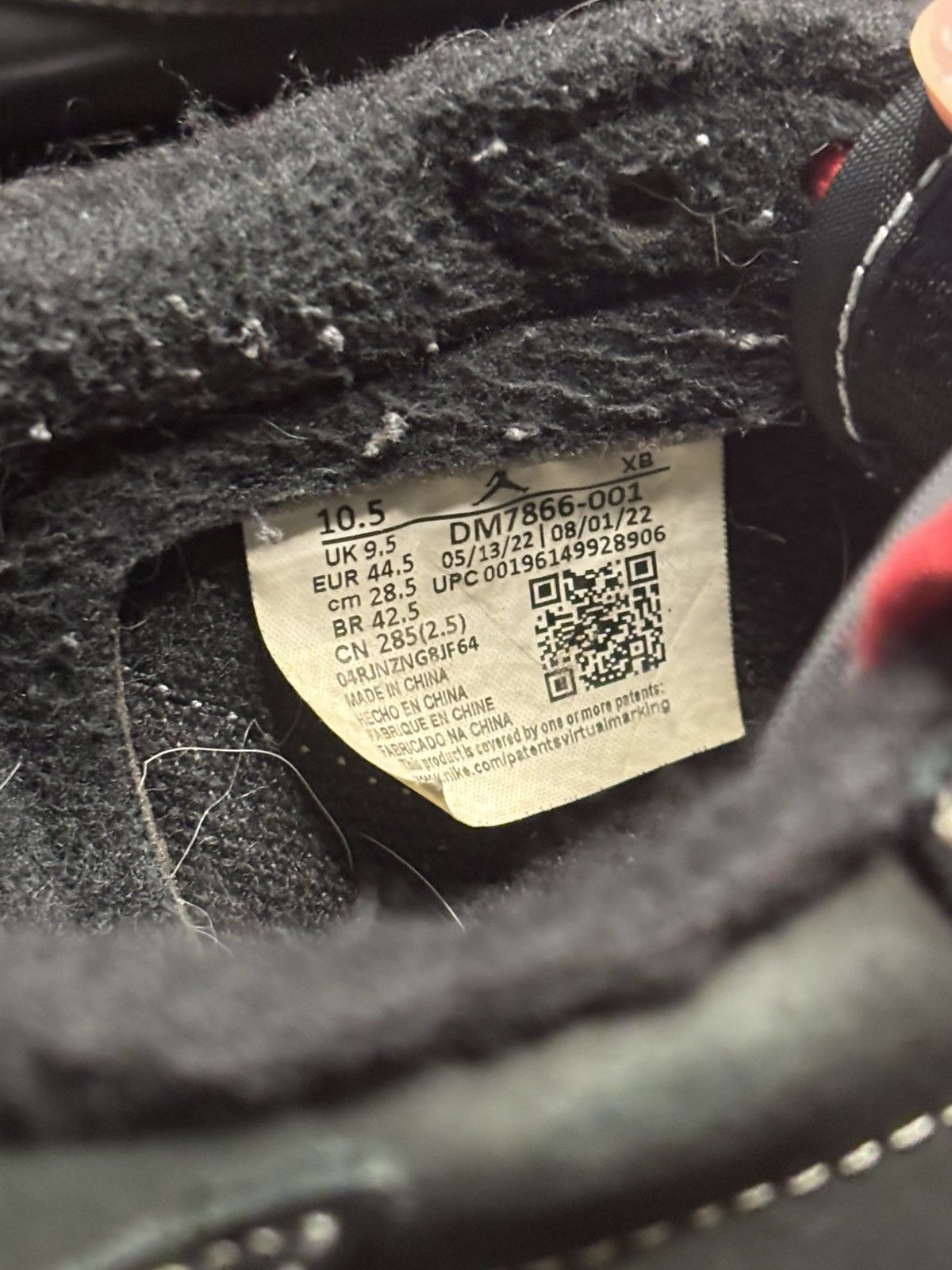 Jordan Brand × Travis Scott Travis Scott Jordan 1 Low “Black Phantom” Size US 10.5 / EU 43-44 - 8 Thumbnail
