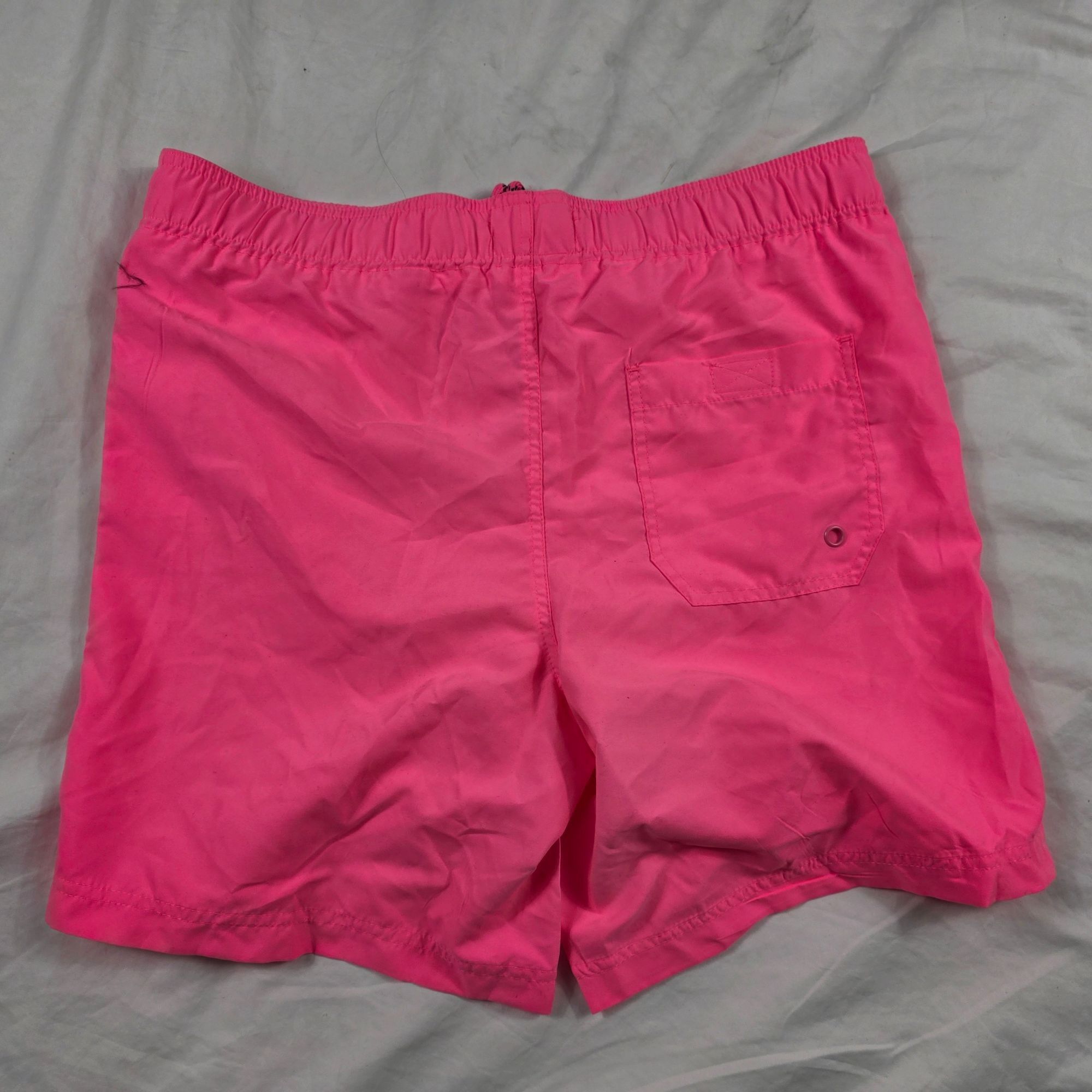Fashion Nova Fashion Nova Montez Swim Trunk Classic Mens Medium Neon Pink Size US 40 / EU 56 - 2 Thumbnail