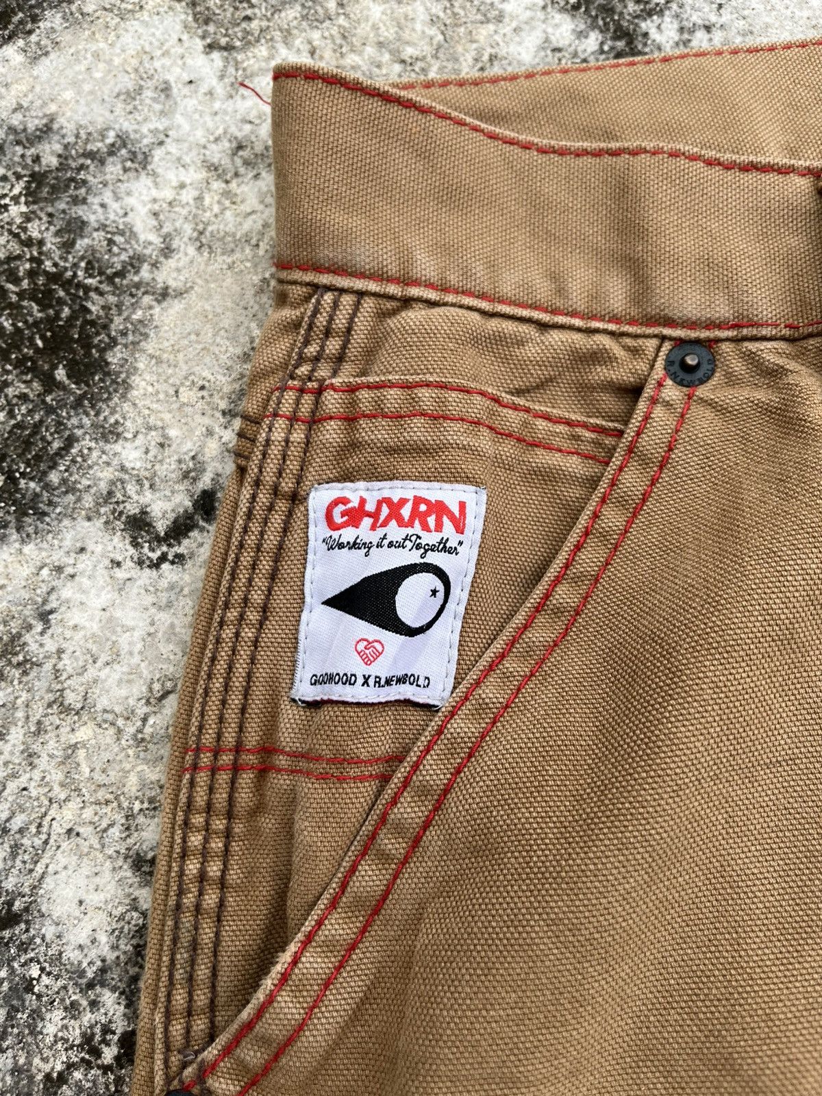 Goodhood GOODHOOD X R. NEWBOLD DOUBLE KNEE CARPENTER Size US 30 / EU 46 - 3 Thumbnail