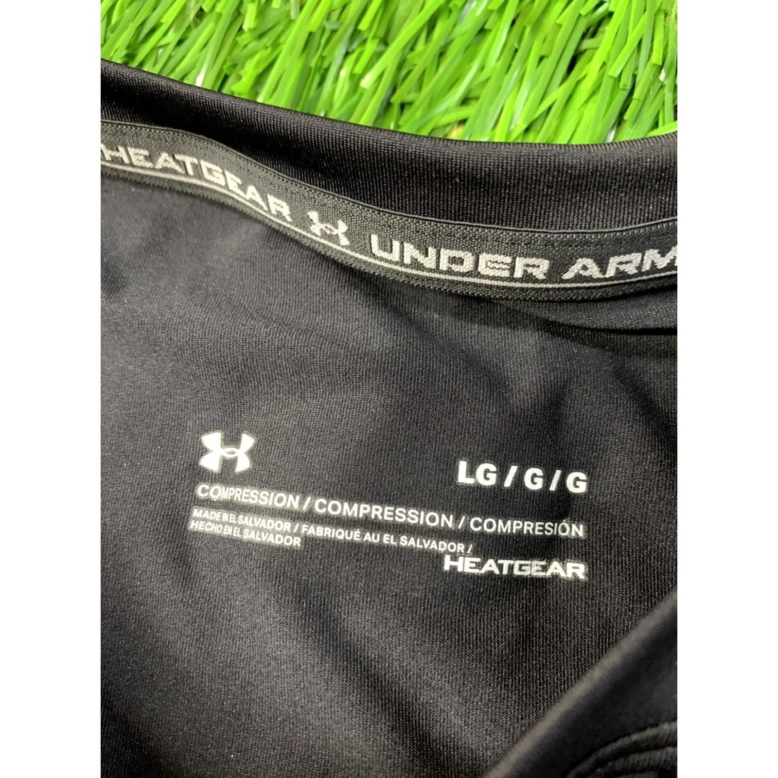 Under Armour UNDER ARMOUR HEATGEAR Original MEN T-Shirt Jersey SIZE L BLACK Short Sleeve Crew Neck CrossFit Base Layer Size US L / EU 52-54 / 3 - 5 Thumbnail