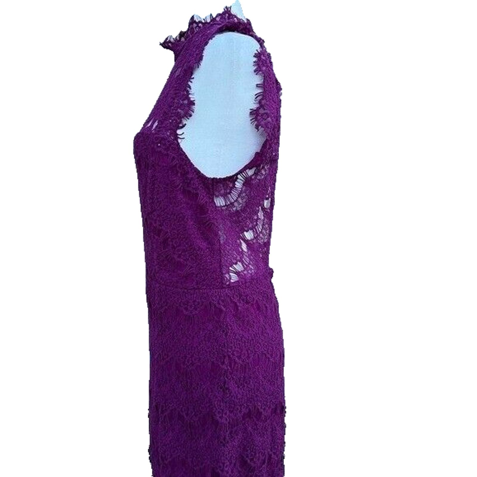 Free People Free people women dress size Large purple color A000274 Size L / US 10 / IT 46 - 9 Thumbnail