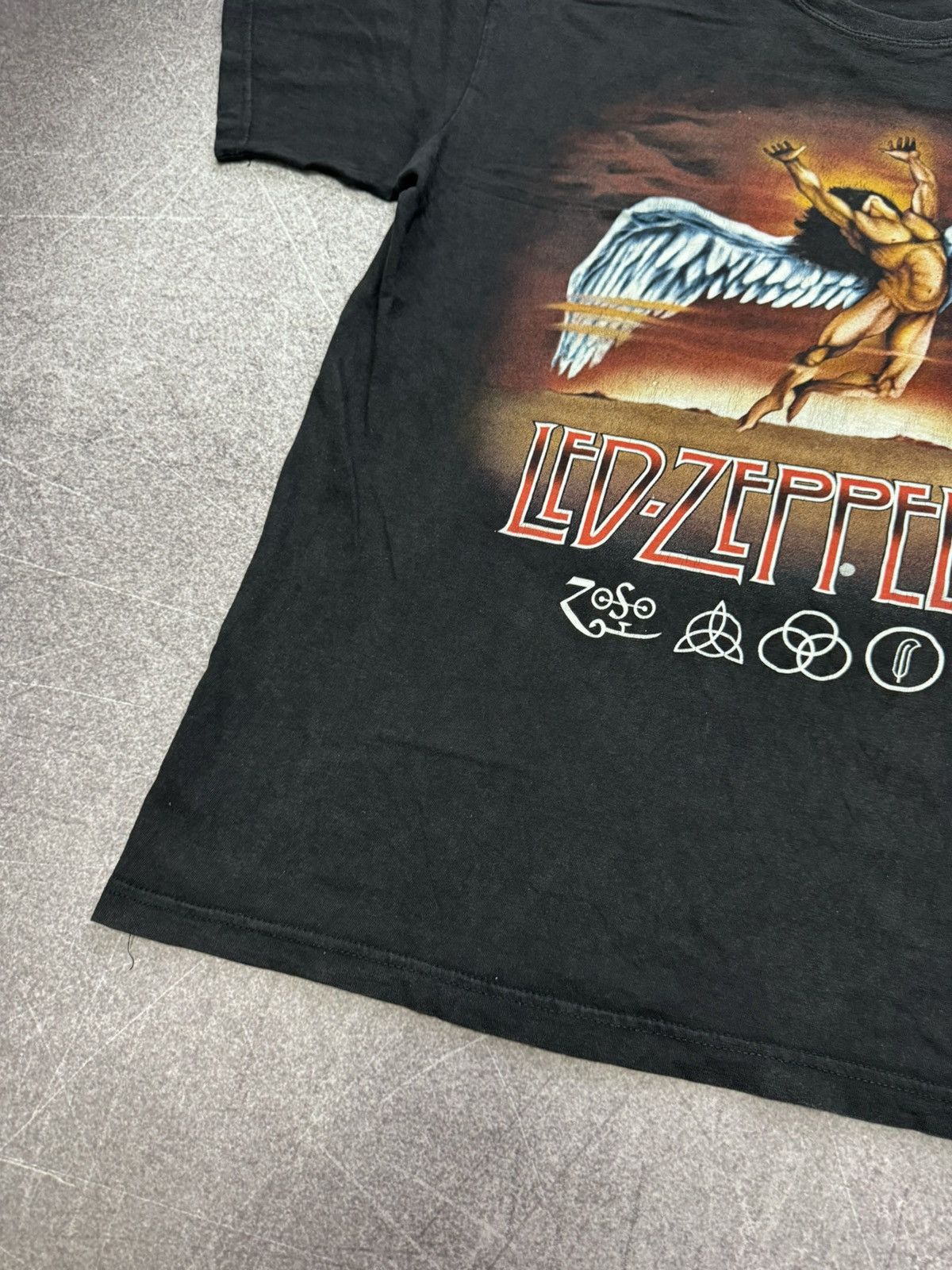 Band Tees Vintage 2000s Led Zeppelin Icarus T Shirt Rock Band Size US XL / EU 56 / 4 - 7 Thumbnail