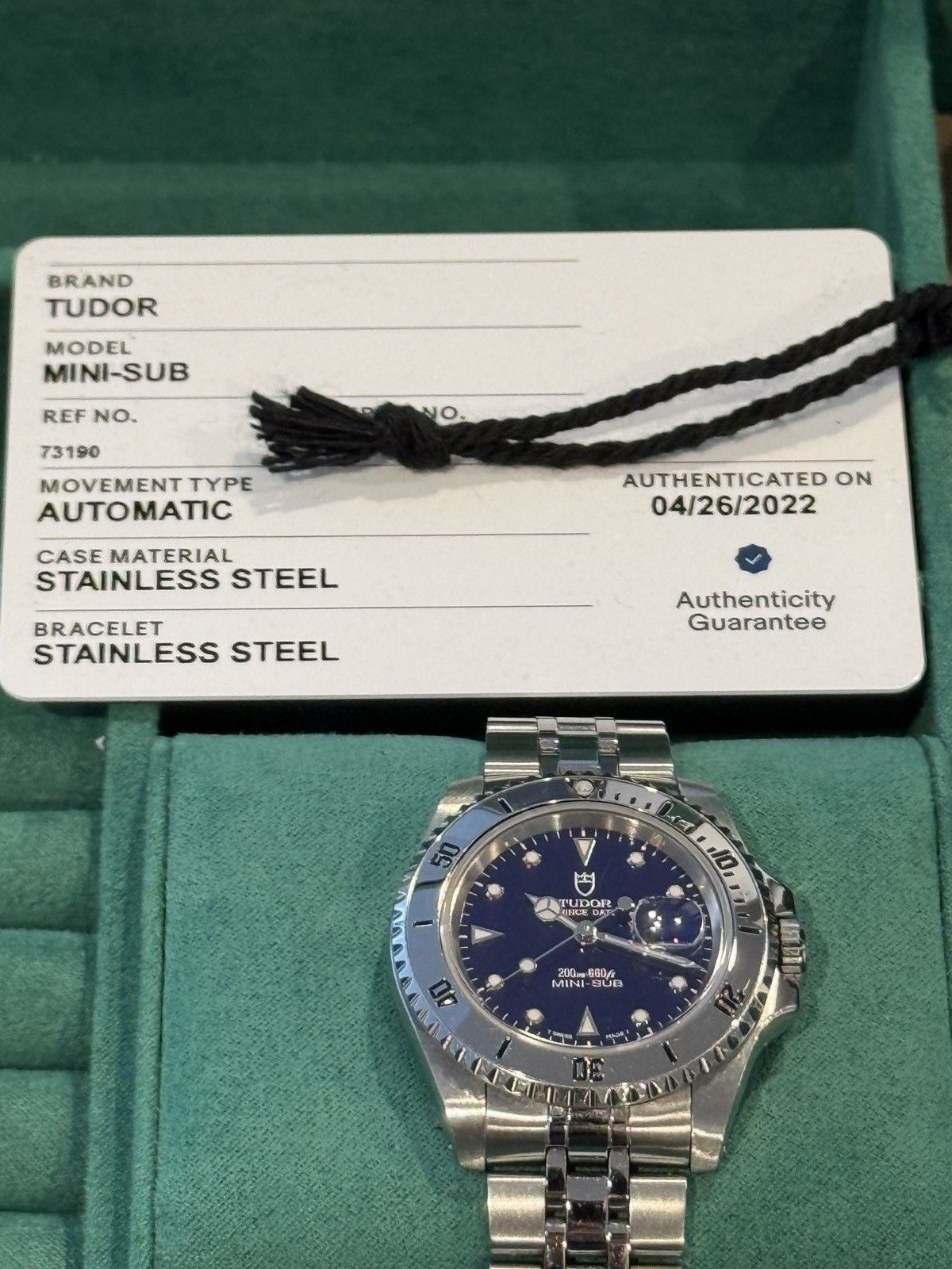 Tudor Tudor Mini-Sub ref. 73190 Size ONE SIZE - 7 Thumbnail