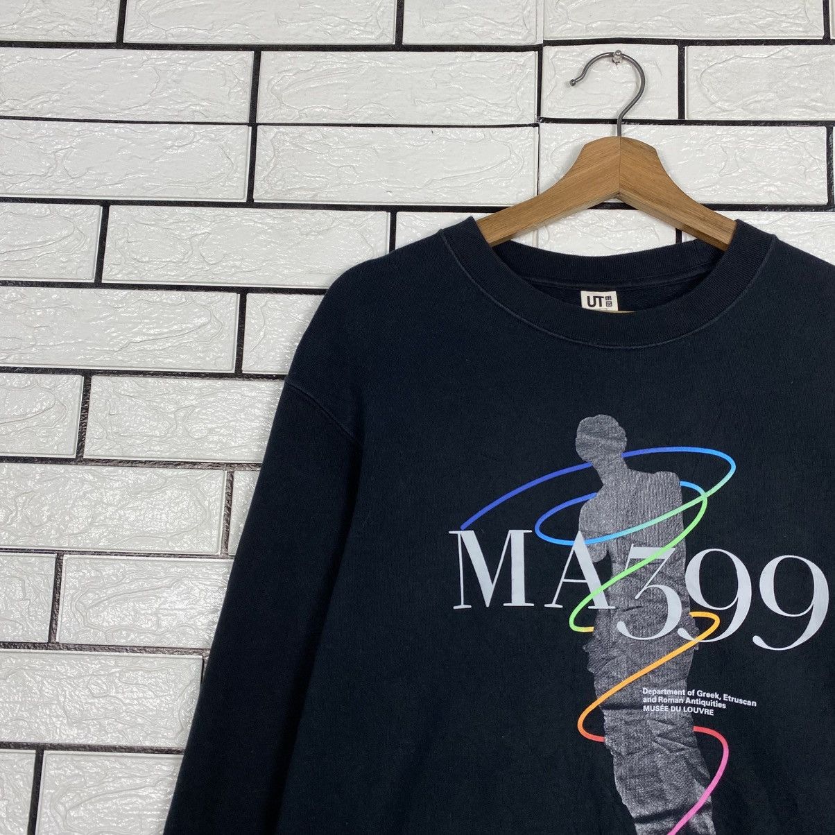 Japanese Brand Musee Du Louvre X Peter Saville Sweatshirt Big Logo Size US L / EU 52-54 / 3 - 8 Thumbnail