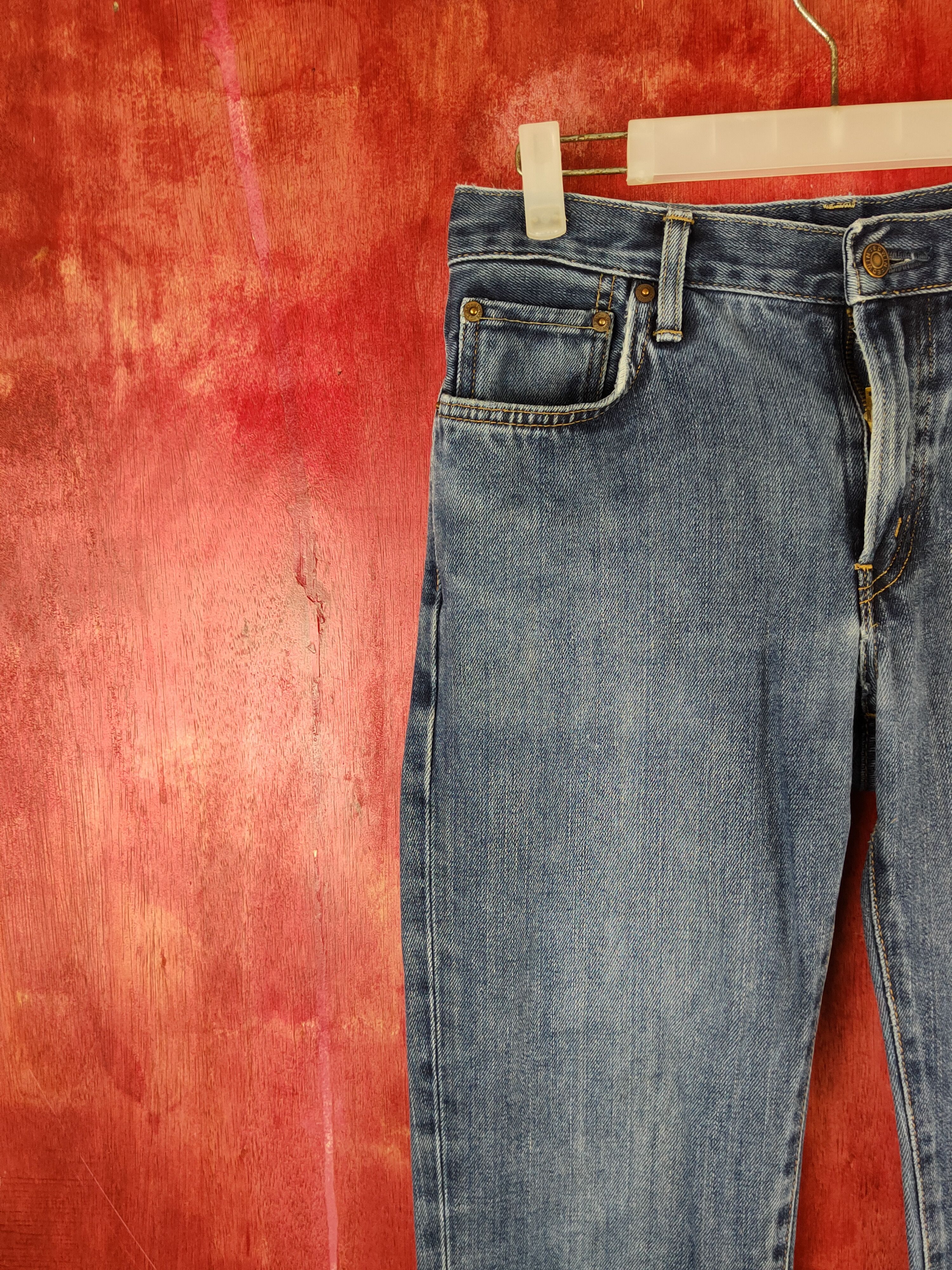 Edwin Edwin Blue Distressed Ripped Jeans #S1672 Size US 29 - 3 Thumbnail