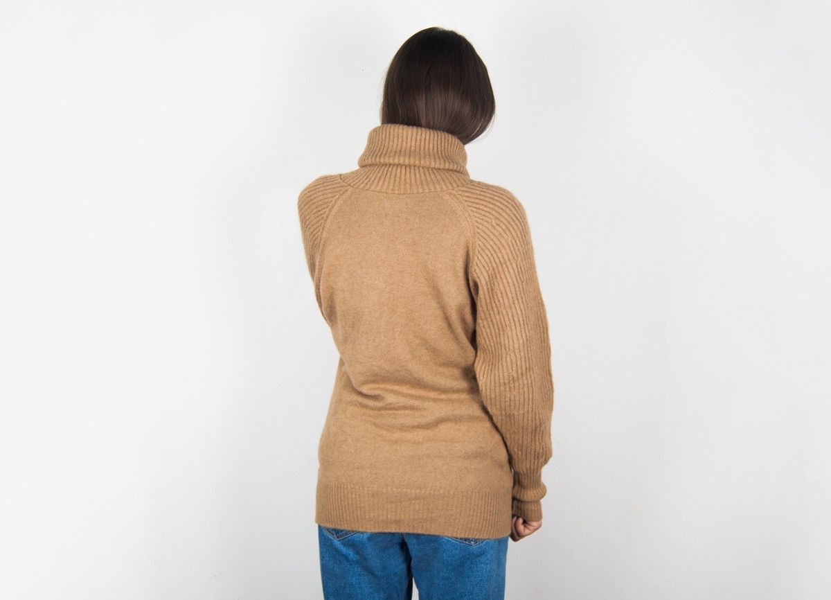 Chanel Chanel Camelhair Long Turtleneck Sweater Tunique Dress Size M / US 6-8 / IT 42-44 - 6 Thumbnail