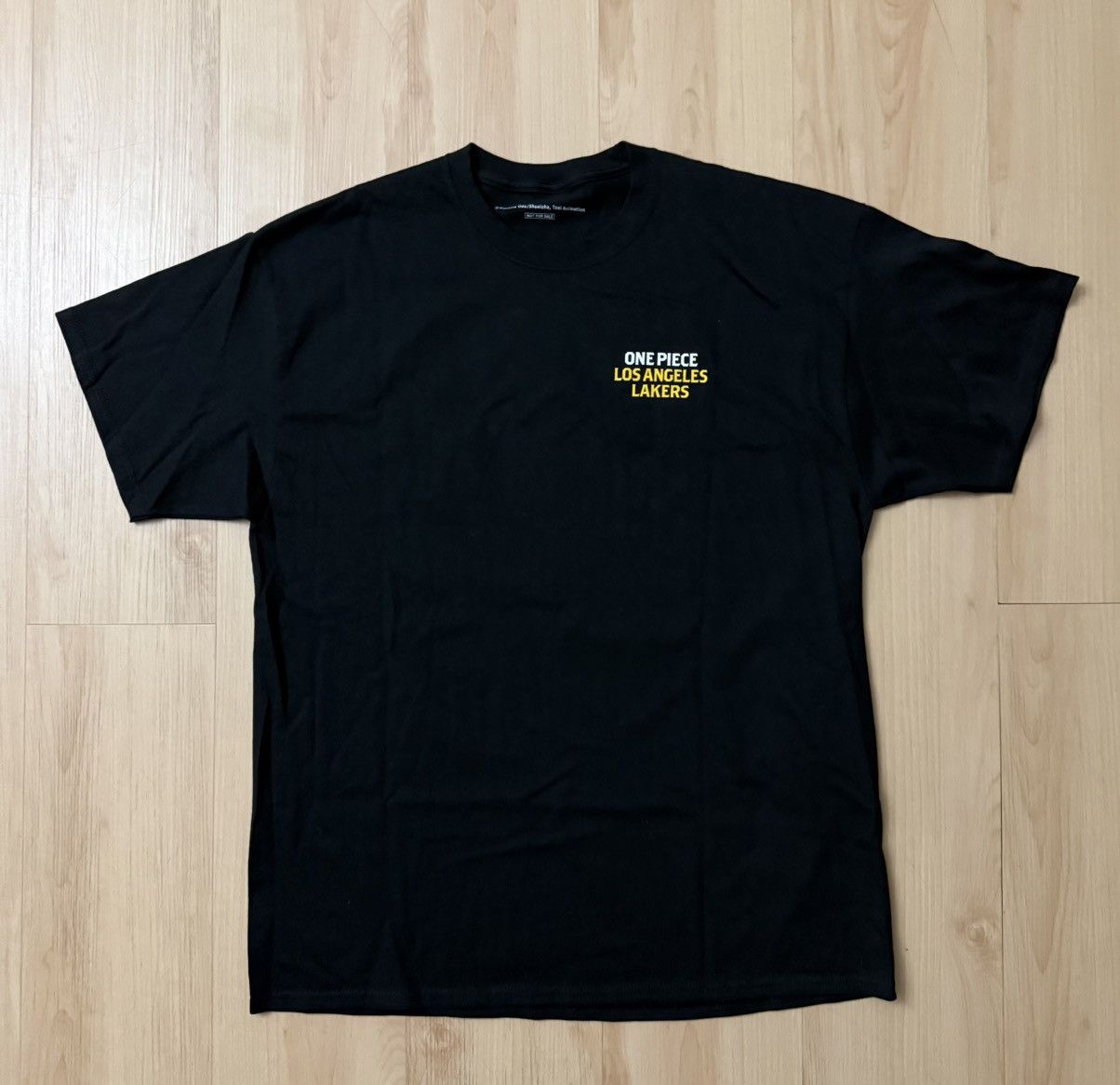 One Piece One Piece Los Angeles Lakers Luffy Promo T Shirt Black Size US XL / EU 56 / 4 - 3 Thumbnail