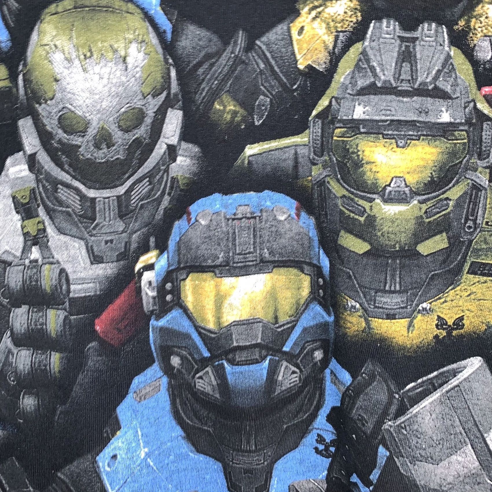 Gildan Halo Reach Gamer Girl Tee Black T-Shirt 3/4 Sleeve Slim XL Women’s Modified Size XL / US 12-14 / IT 48-50 - 3 Thumbnail