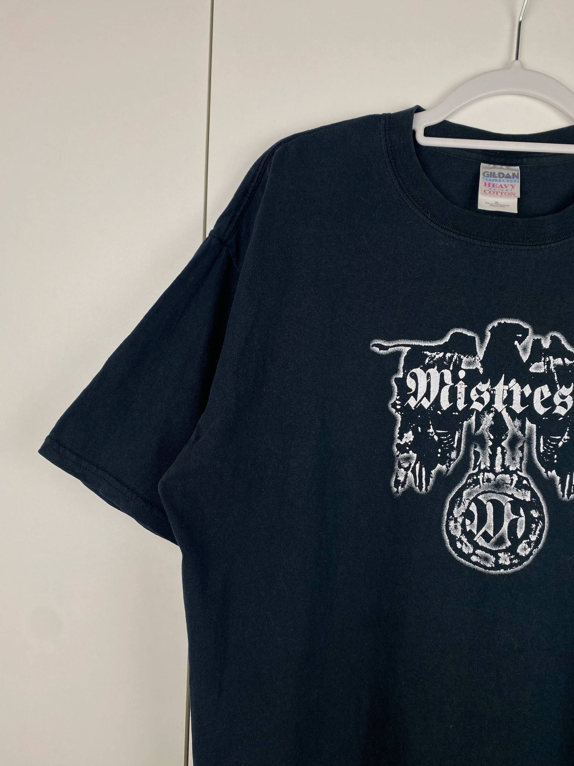 Vintage Vintage Mistress 00s No Future No Regrets Graphic Gothic Tee Size US XL / EU 56 / 4 - 3 Thumbnail