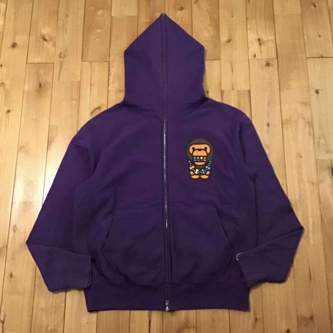 Bape BAPE Milo full zip hoodie a bathing ape NIGO Size US M / EU 48-50 / 2 - 2 Thumbnail