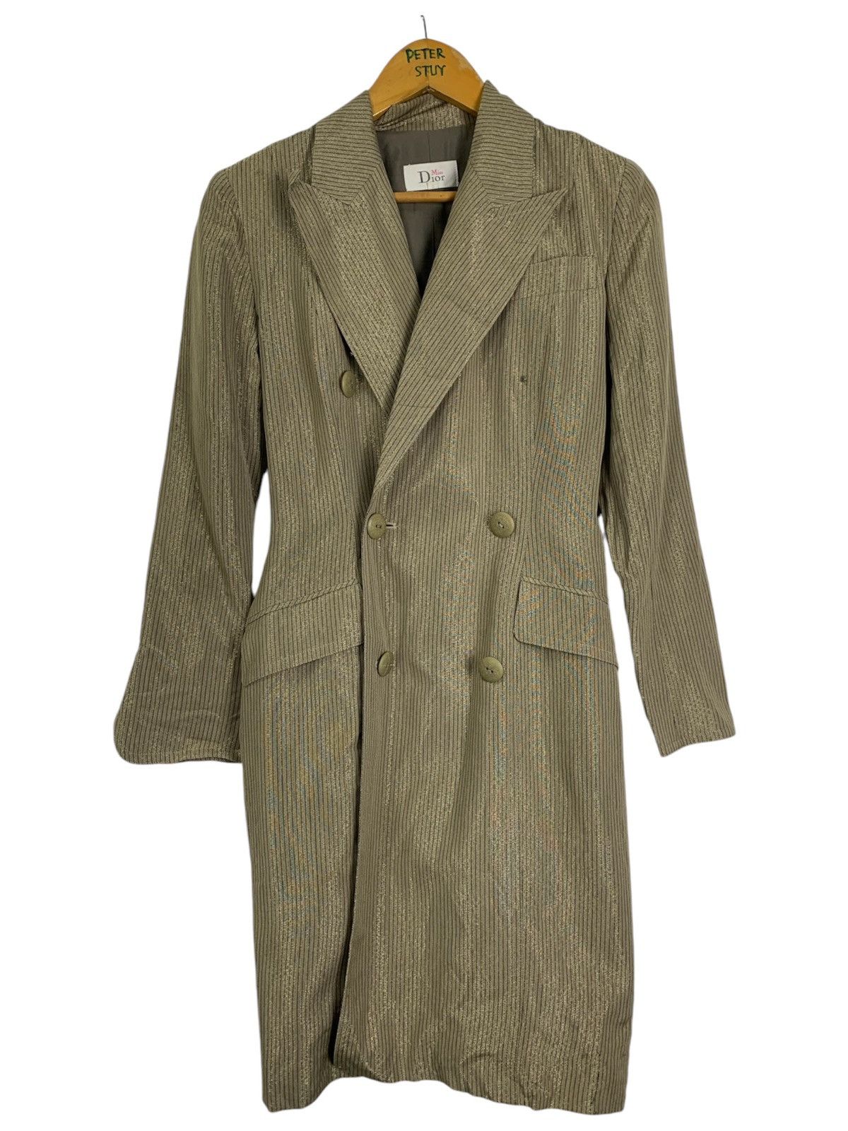Christian Dior Monsieur × Vintage Vintage Miss Dior long jacket Size US S / EU 44-46 / 1 - 1 Thumbnail