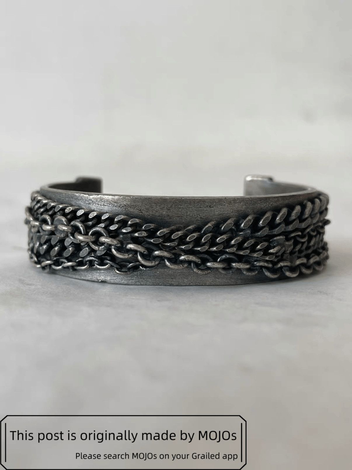 Jean Paul Gaultier Jean Paul Gaultier Chain Silver Bracelet mojos5613 Size ONE SIZE - 1 Thumbnail