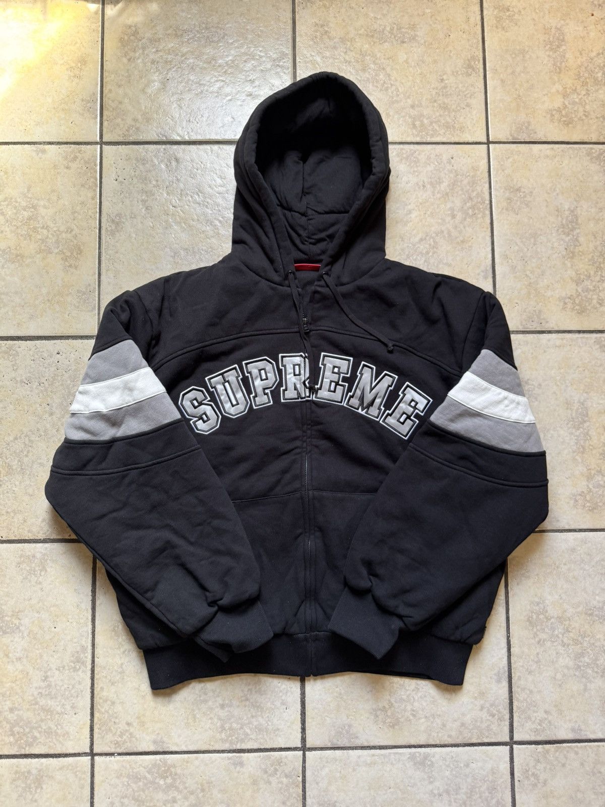 Supreme Supreme Equipe Half Zip Hoodie Size Large | Grailed