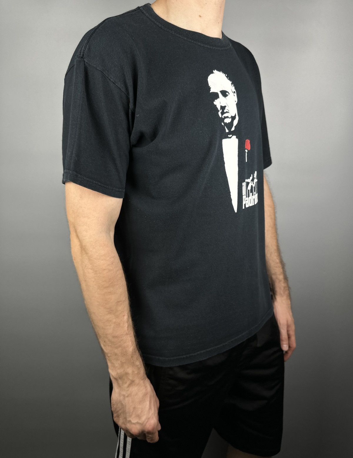 Vintage Vintage The Godfather Don Corleone Movie Graphic T Shirt Tee Size US L / EU 52-54 / 3 - 8 Thumbnail