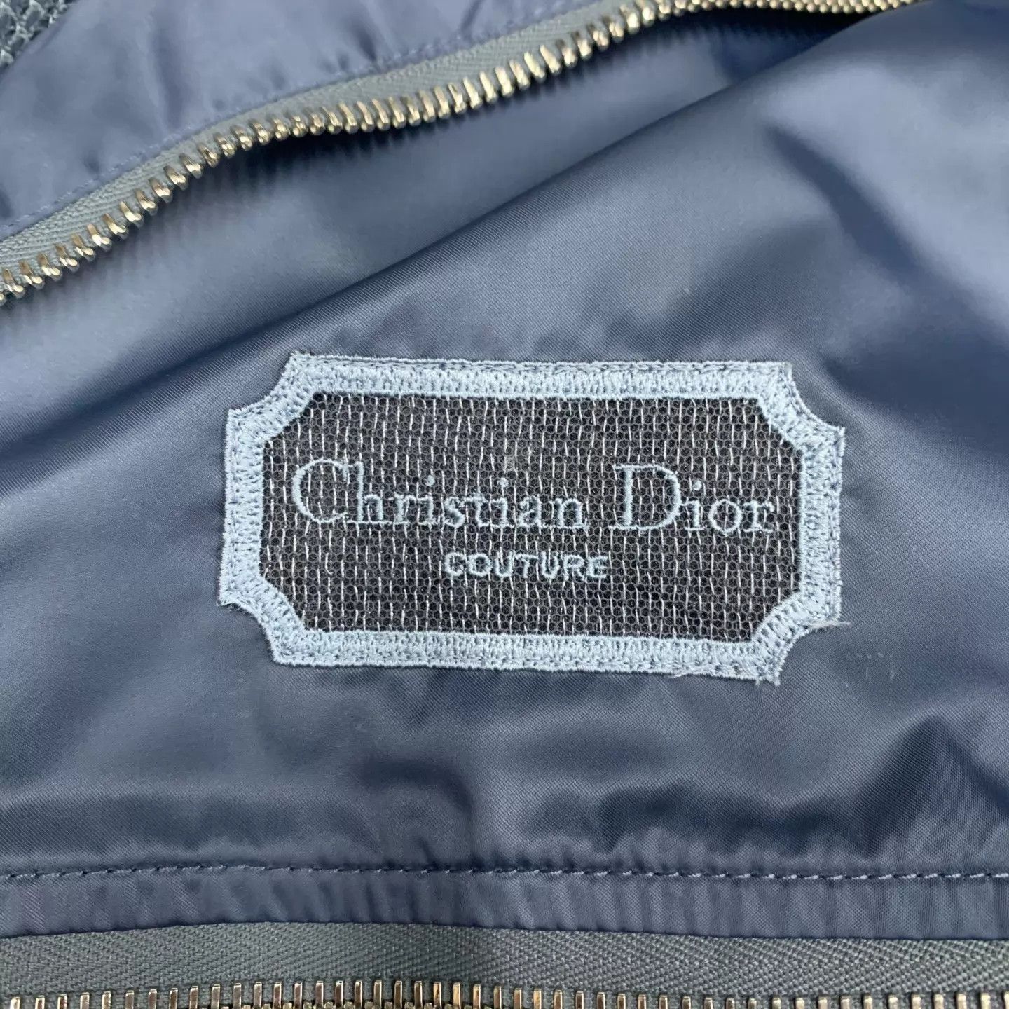 Dior Dior Blue Nylon Logo Shell Jacket Size 50 98 New Size US M / EU 48-50 / 2 - 6 Thumbnail