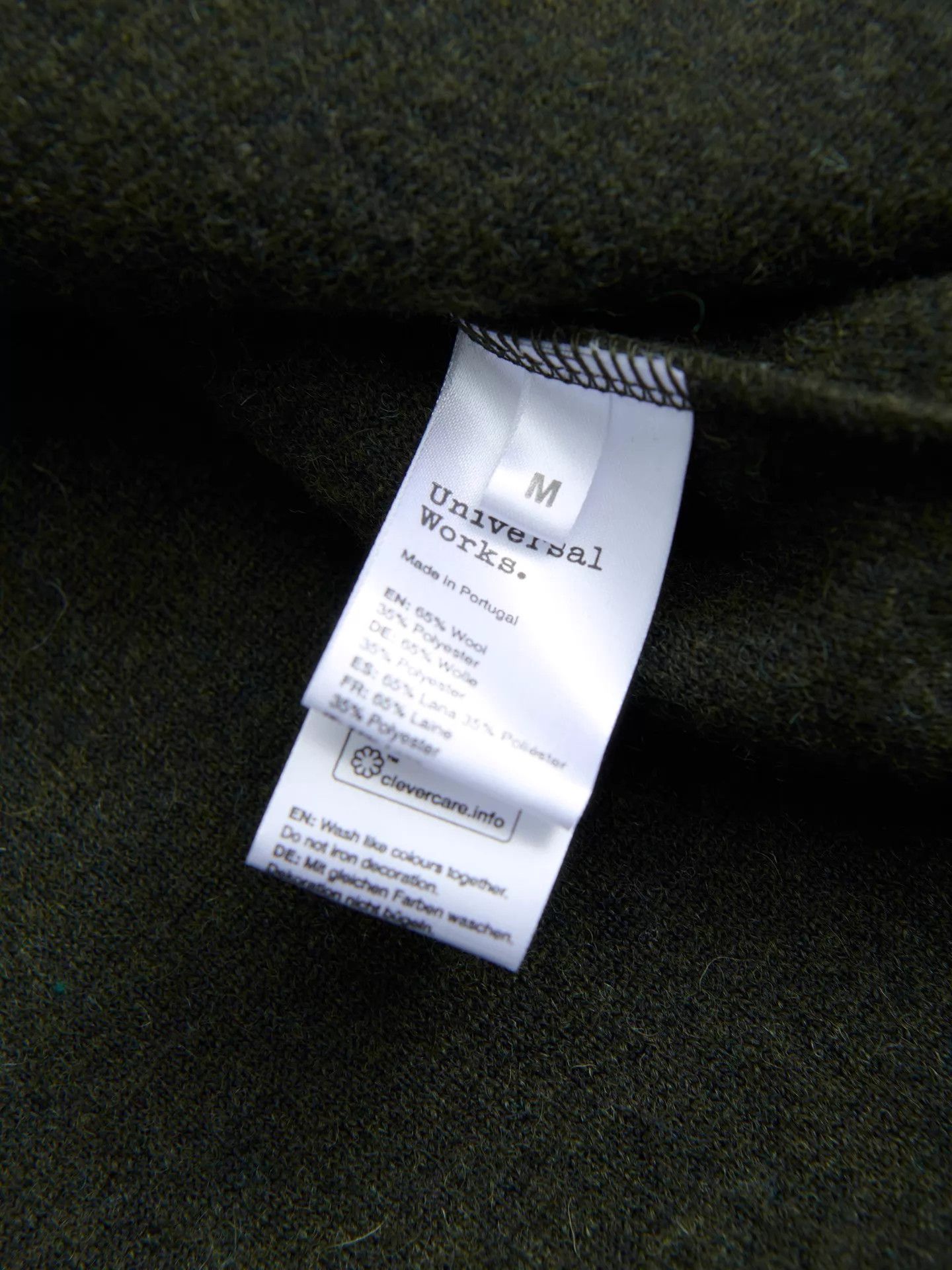 Universal Works UNIVERSAL WORKS Deep Moss Green Wool Cardigan M Size US M / EU 48-50 / 2 - 9 Thumbnail