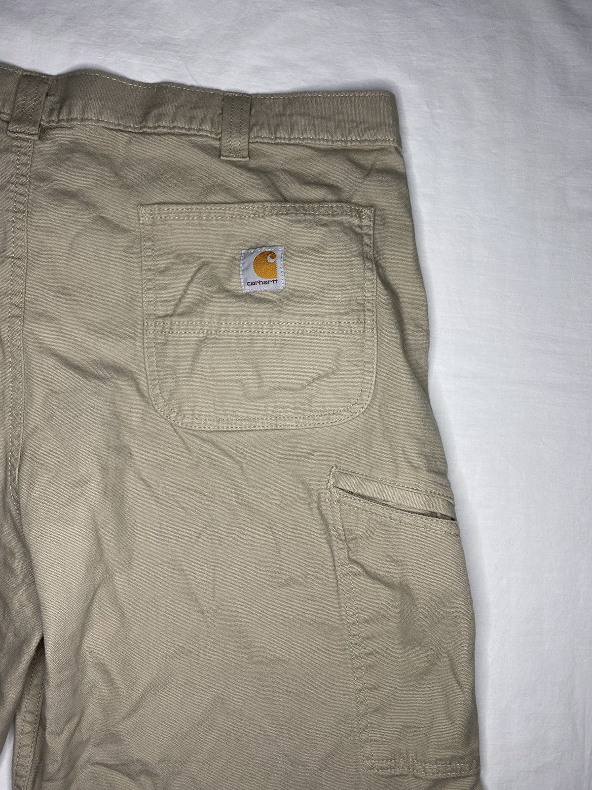 Carhartt Carhartt Rugged Flex Relaxed Fit Work Shorts Canvas BS2514 Size US 40 / EU 56 - 5 Thumbnail
