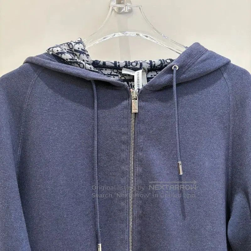 Dior Dior Women's Long Sleeve Cardigan in Deep Blue . Size L / US 10 / IT 46 - 2 Thumbnail