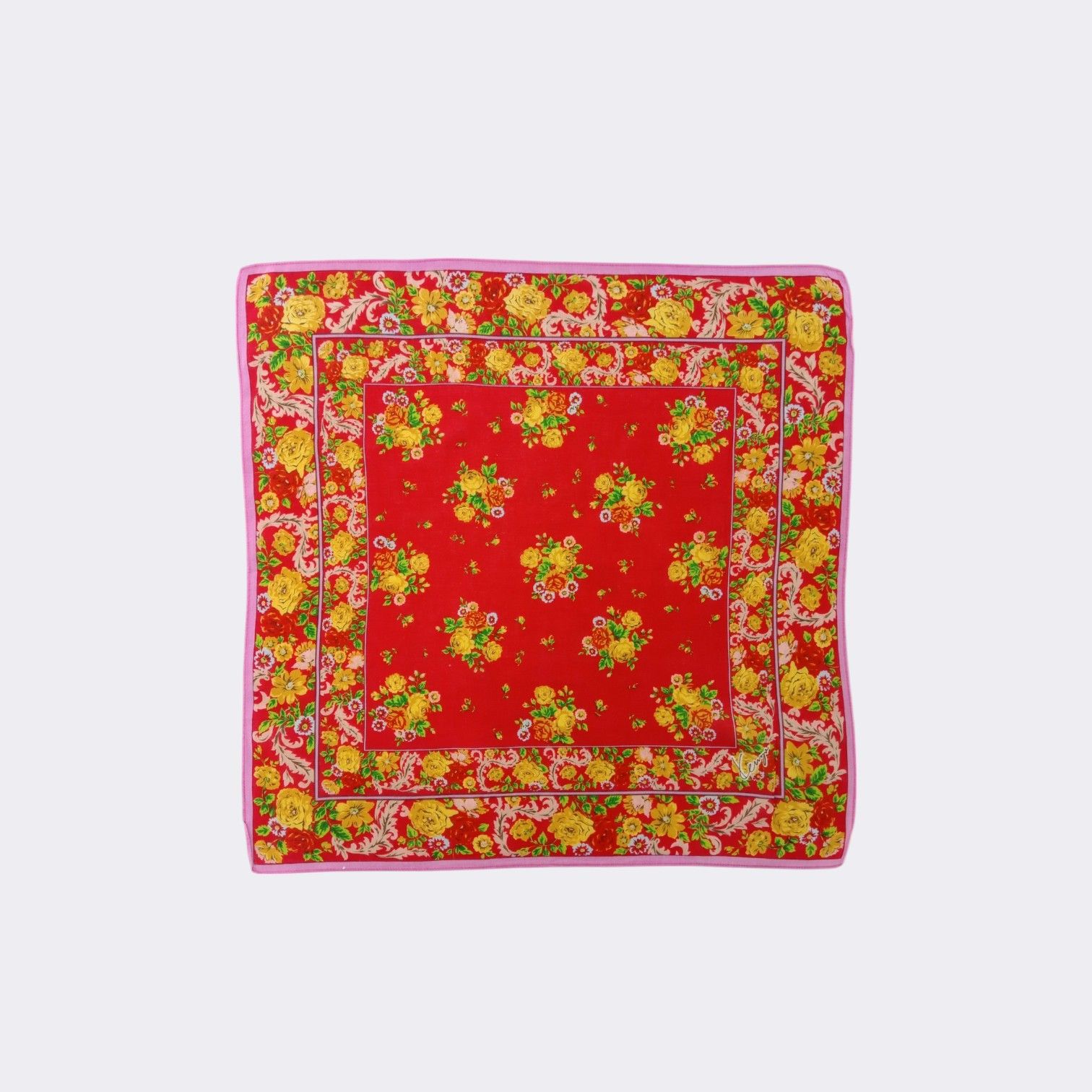 Kenzo × Vintage Vintage Kenzo Handkerchief Neckerchief Bandana H127I Size ONE SIZE - 2 Thumbnail