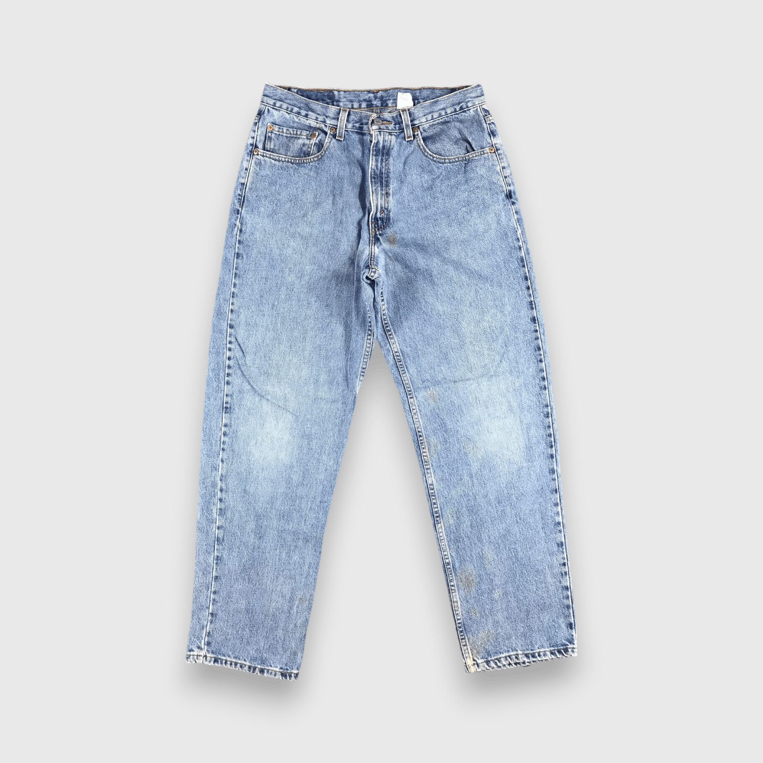 Levi's 90s Vintage Blue Wash Levis 550 Jeans-J2093 Size US 33 - 1 Thumbnail