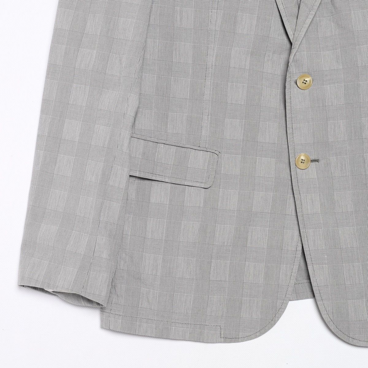 Burberry Burberry Nova Check Gray Light Blazer Jacket Size 44R - 3 Thumbnail