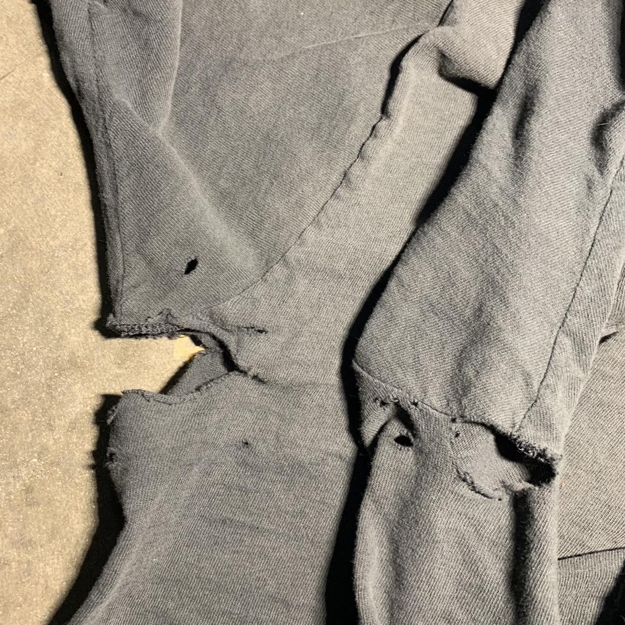Fruit Of The Loom Vintage 80s The Doors Morrsion Hotel Memorial Thrashed Tee Size US XL / EU 56 / 4 - 7 Thumbnail