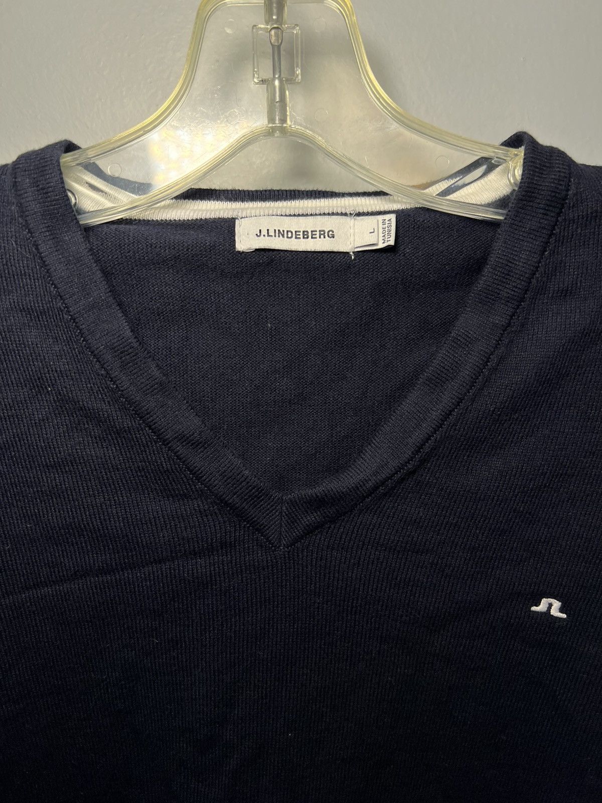 J.Lindeberg J. Lindeberg embroidered logo v-neck sweater Size US XL / EU 56 / 4 - 3 Thumbnail
