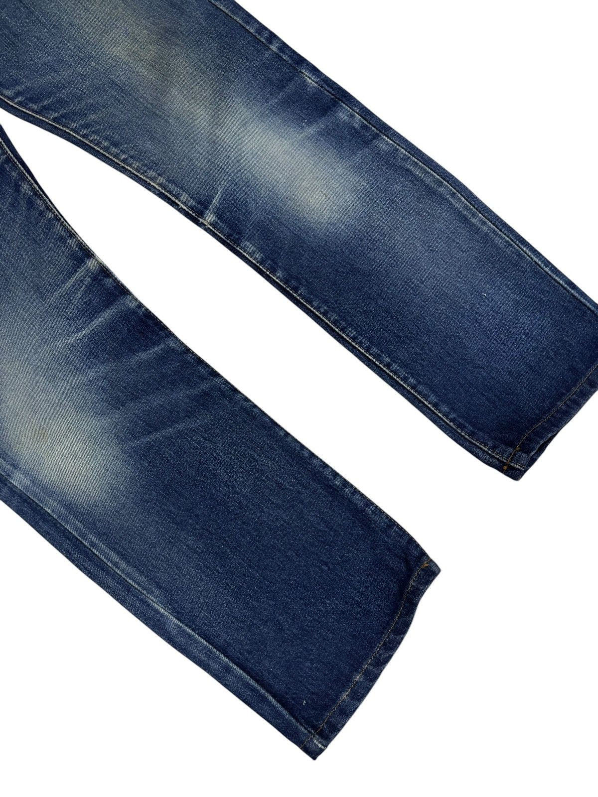 Big John × Japanese Brand × Vintage Vintage 90s Bog John 4517 Blue Washed Jeans Size US 30 / EU 46 - 4 Thumbnail