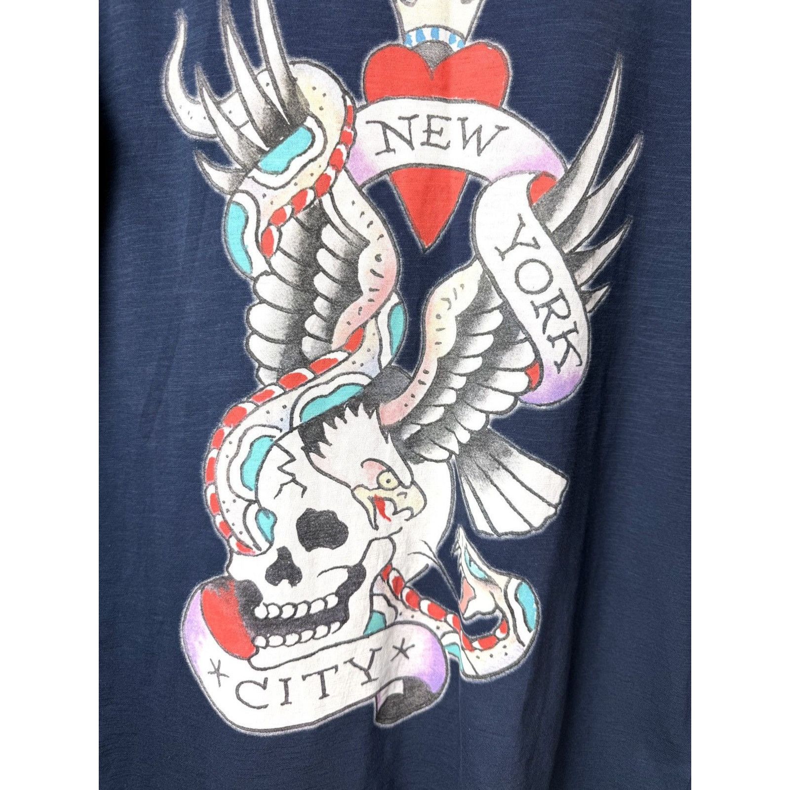 Ed Hardy Vintage Ed Hardy by Christian Audigier T Shirt Skull Size US XXL / EU 58 / 5 - 4 Thumbnail