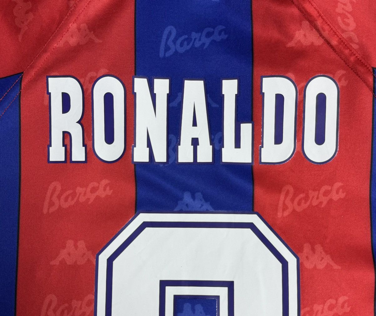 Other Barcelona 1995 1997 Home Football Shirt Soccer Jersey Size US XL / EU 56 / 4 - 10 Thumbnail