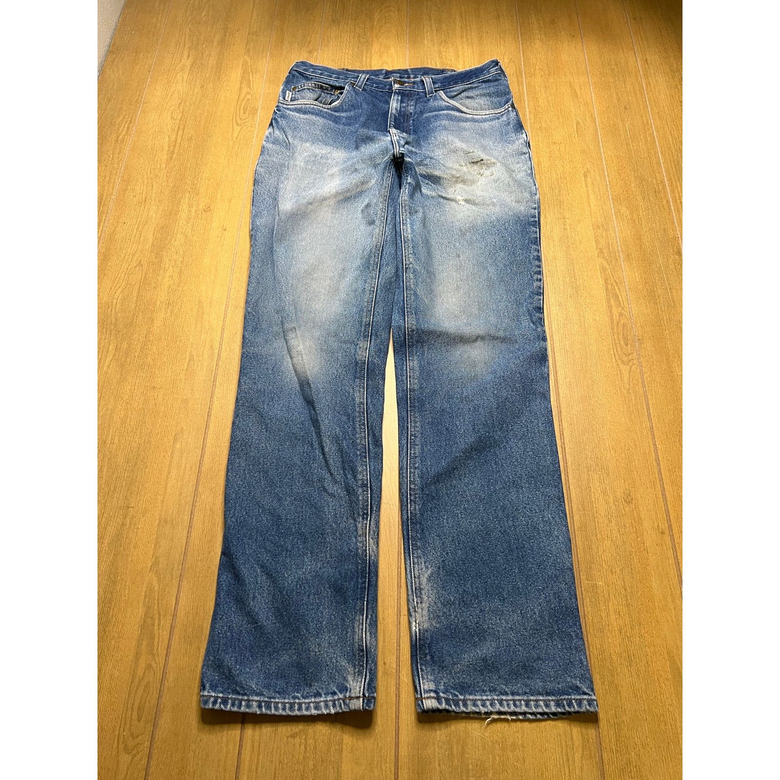 Carhartt Vintage Carhartt Sz 32x34 Men’s Blue Denim Jeans Y2K Distres Size US 32 / EU 48 - 2 Thumbnail