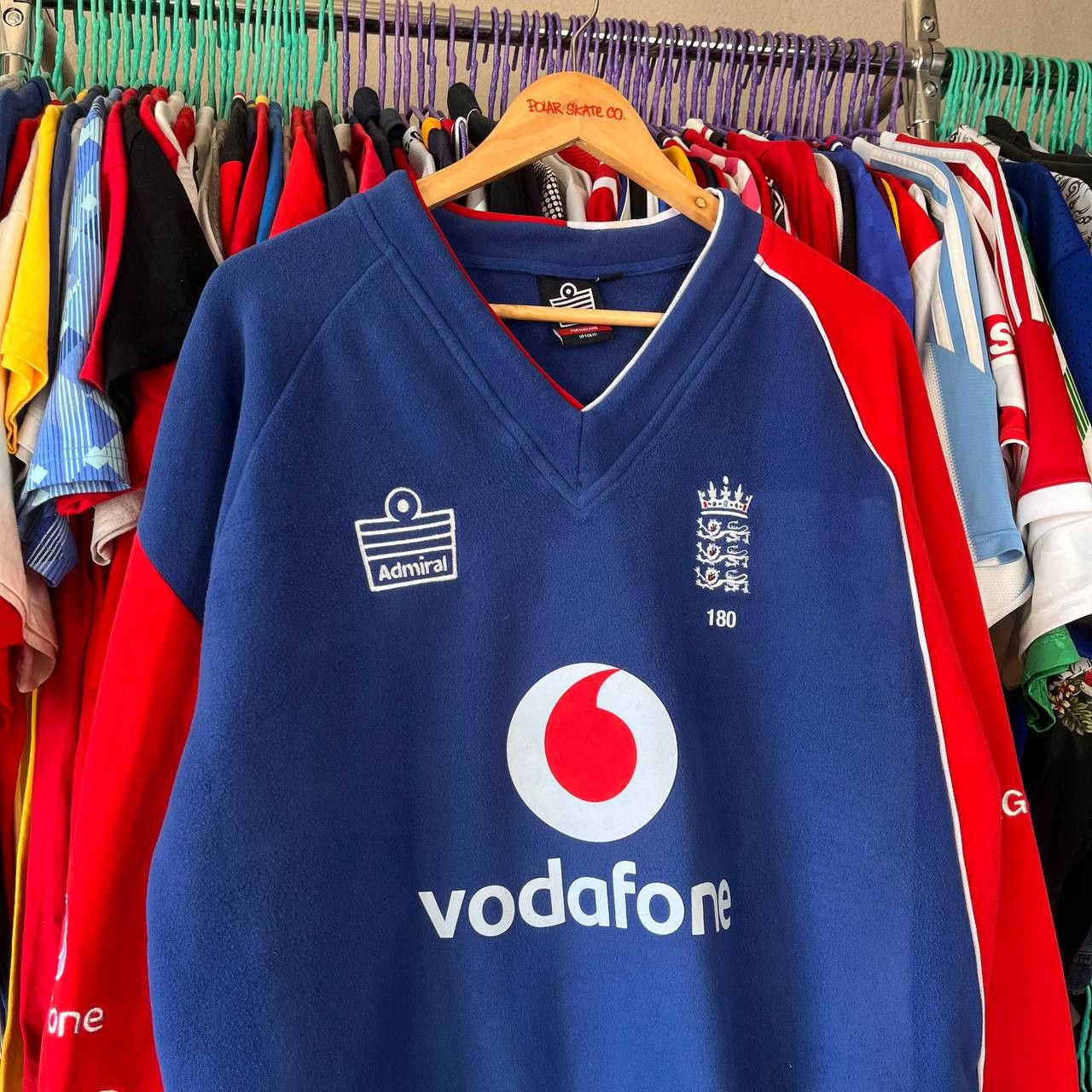 Vintage England Cricket Sweatshirt ODI Cap 180 Andrew Strauss Size US L / EU 52-54 / 3 - 1 Thumbnail