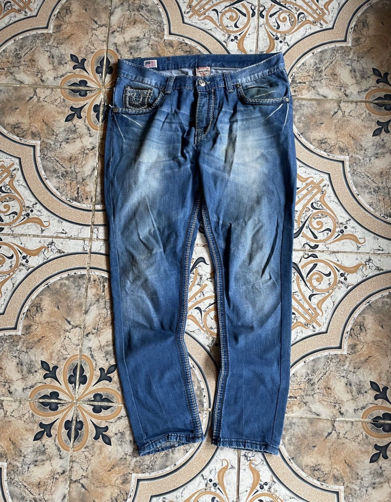 True Religion True religion vintage jeans Size US 34 / EU 50 - 3 Thumbnail