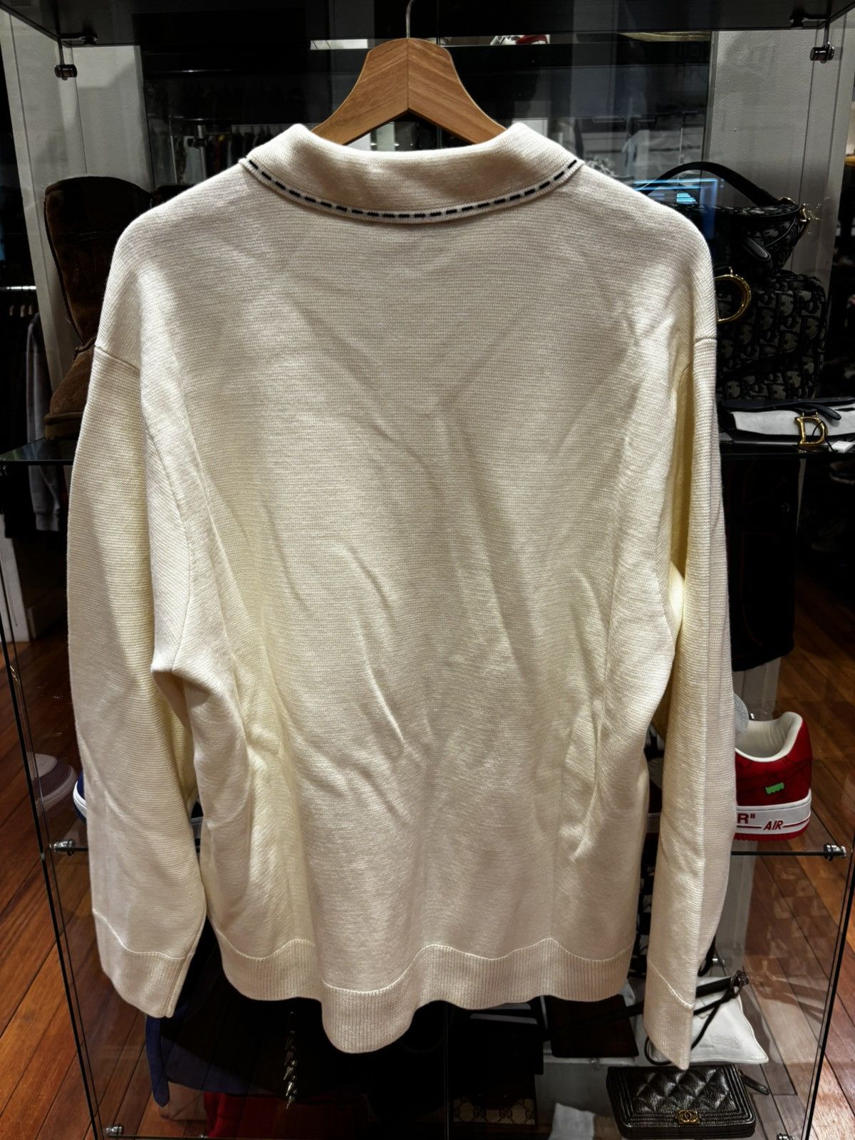 Supreme Supreme Knit Button Up Size US XL / EU 56 / 4 - 2 Thumbnail